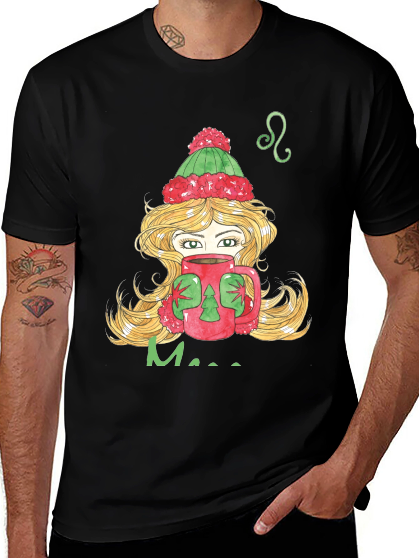 Leo Zodiac Woman Graphic Tee