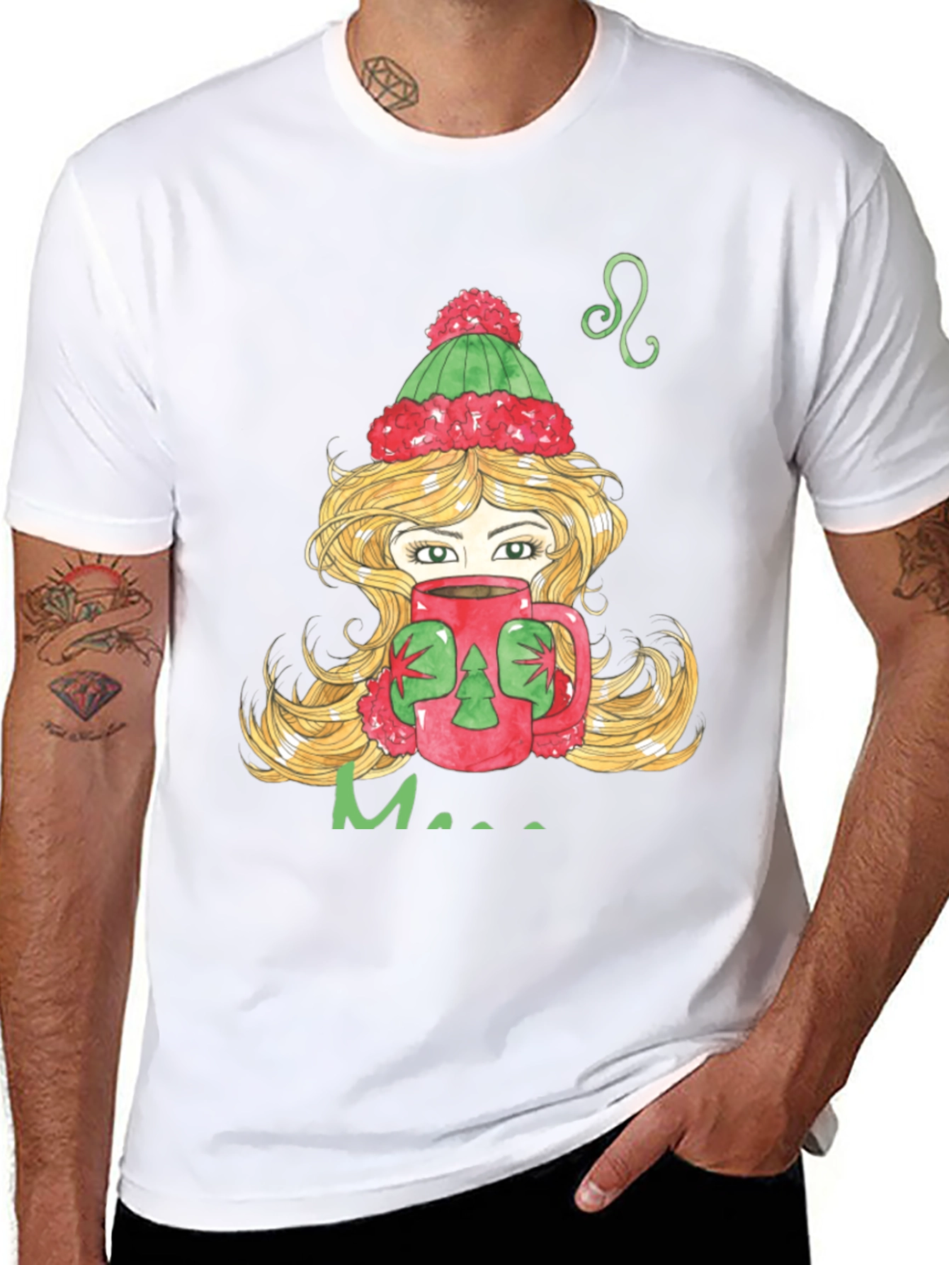 Leo Zodiac Woman Graphic Tee