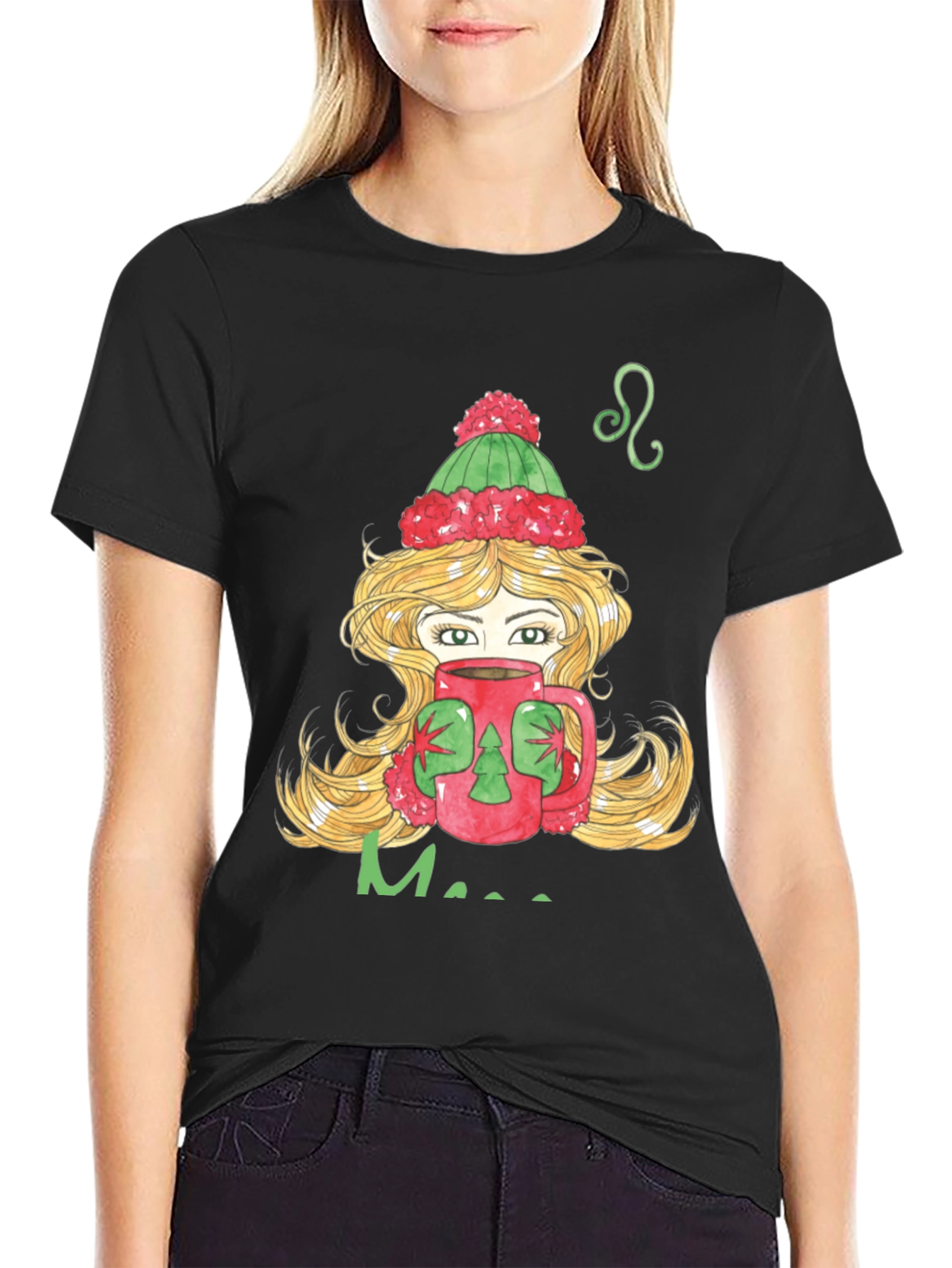 Leo Zodiac Woman Graphic Tee
