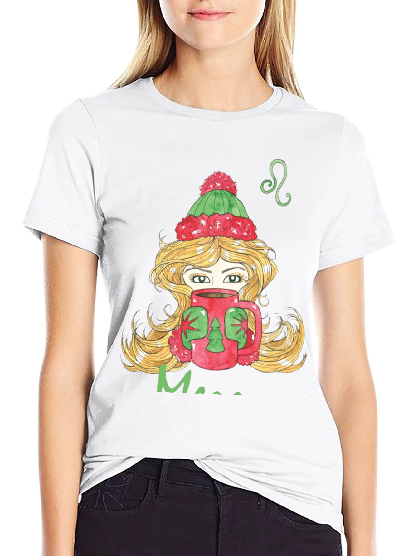 Leo Zodiac Woman Graphic Tee