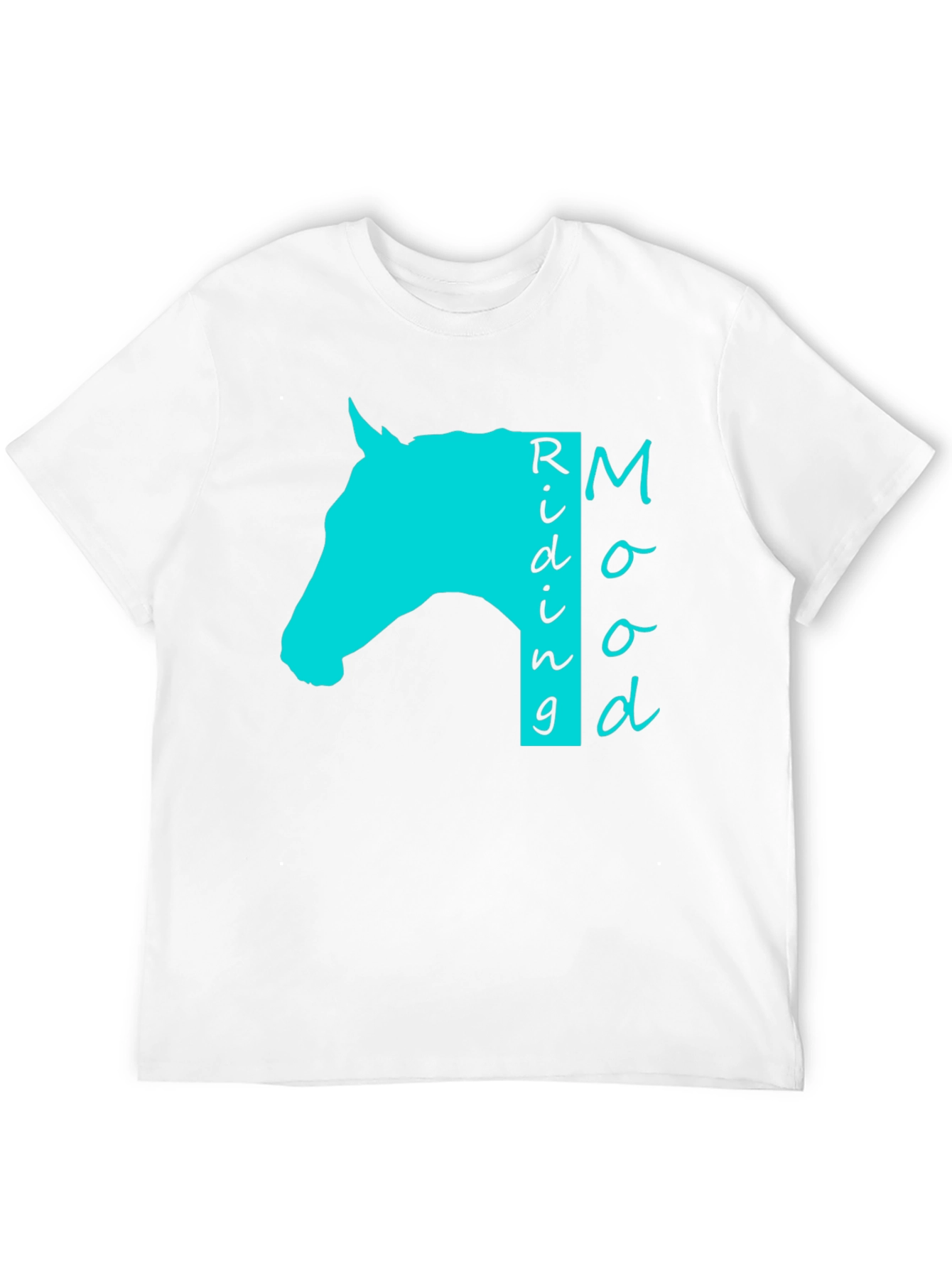 Riding Mood Tee - Equestrian Lifestyle Black T-Shirt