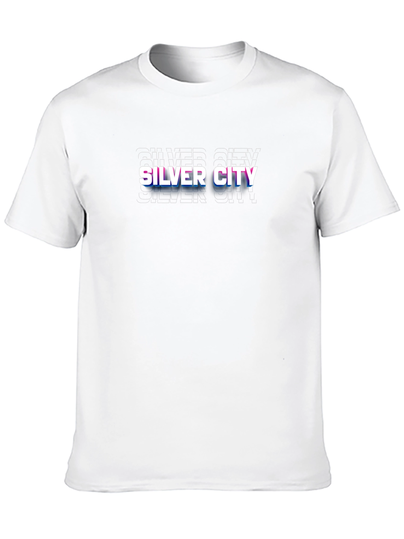 Silver City Graphic T-Shirt - Modern Style