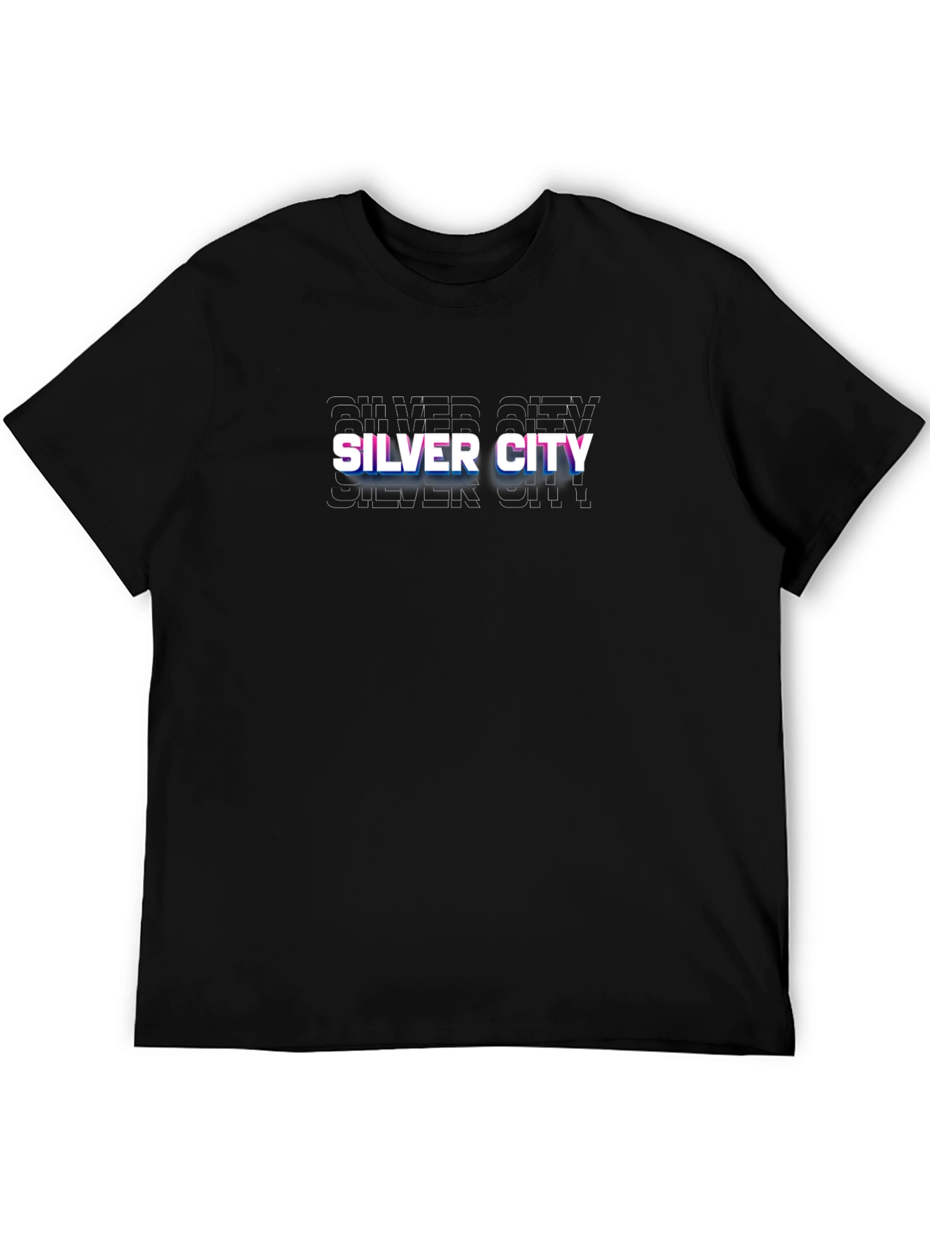 Silver City Graphic T-Shirt - Modern Style