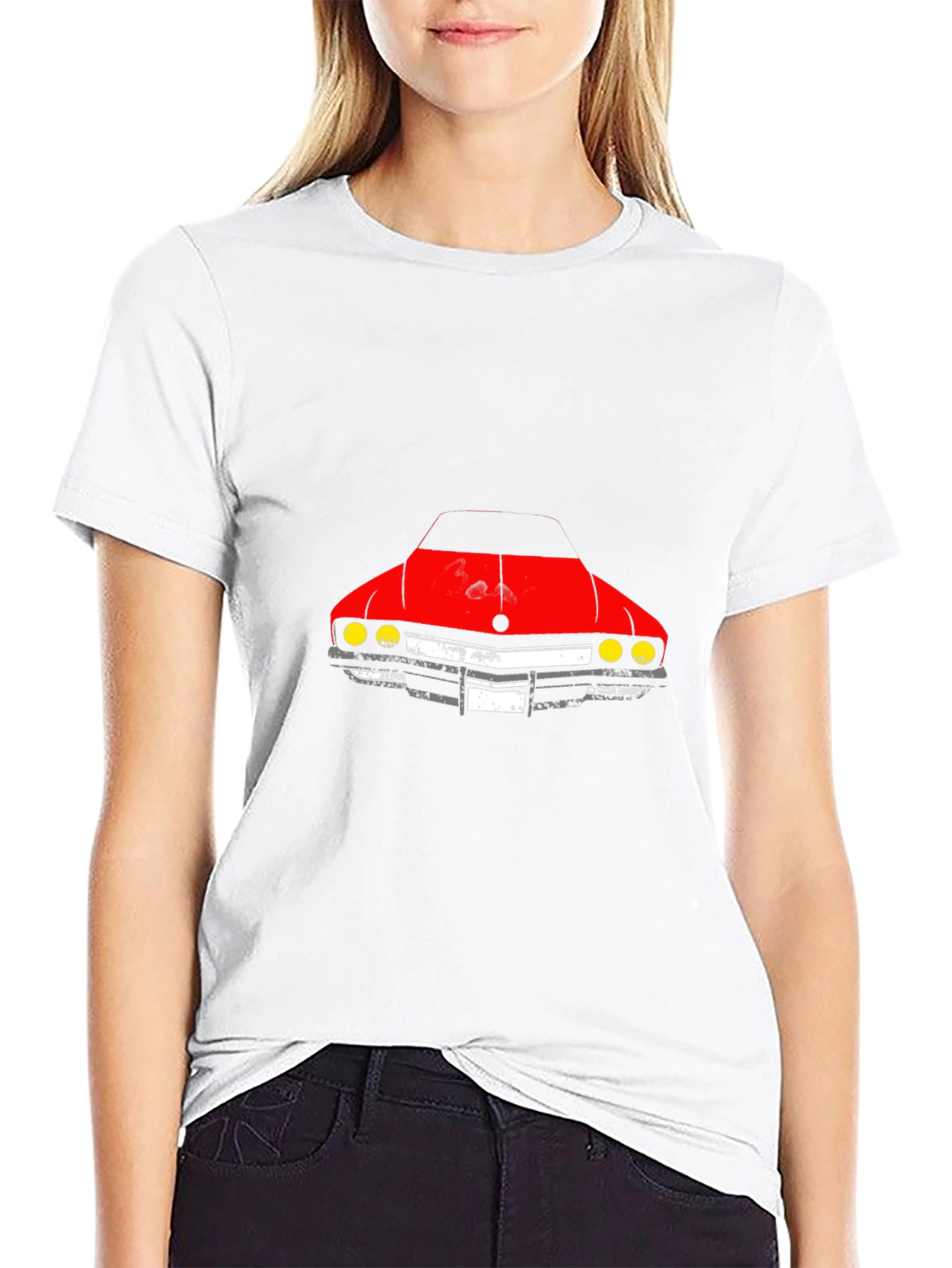 Classic Car Graphic Tee - Black