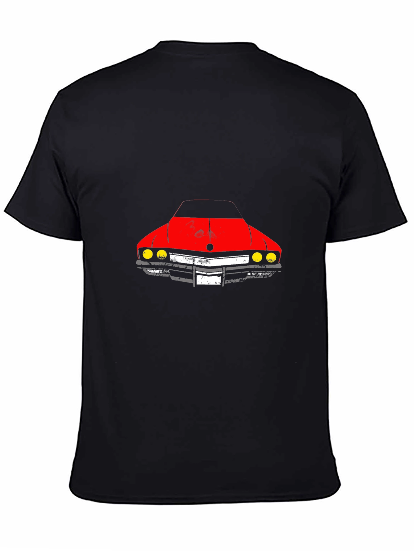 Classic Car Graphic Tee - Black