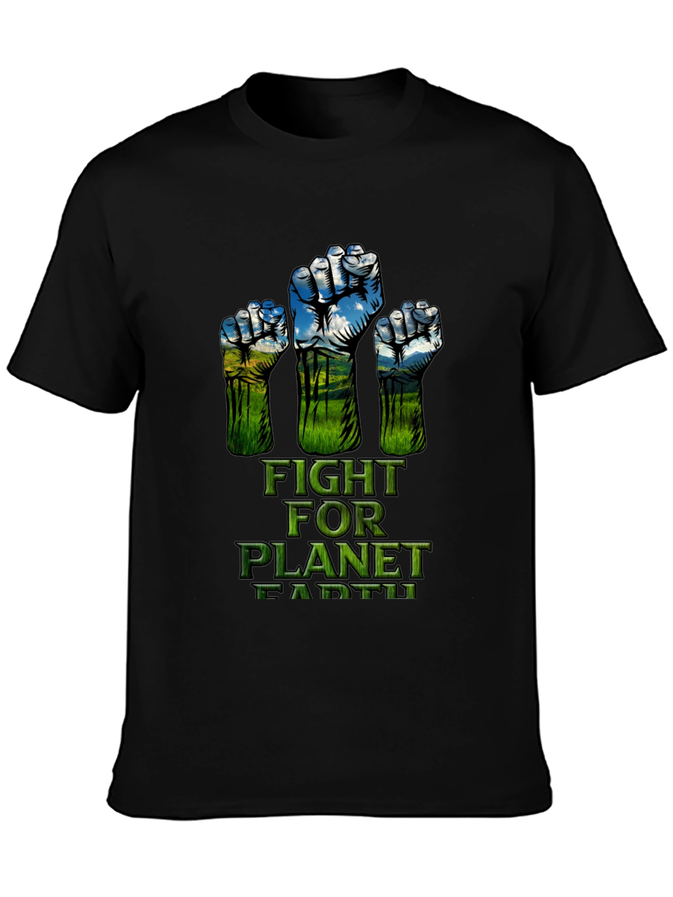 Fight for Planet Earth Graphic T-Shirt
