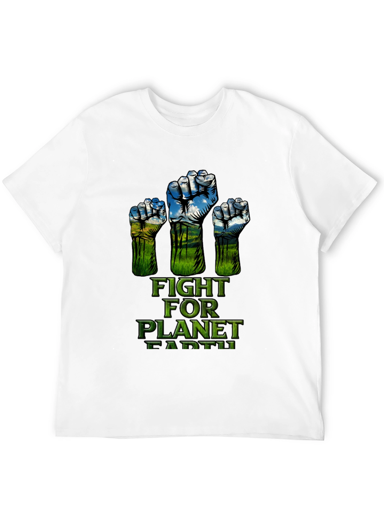 Fight for Planet Earth Graphic T-Shirt