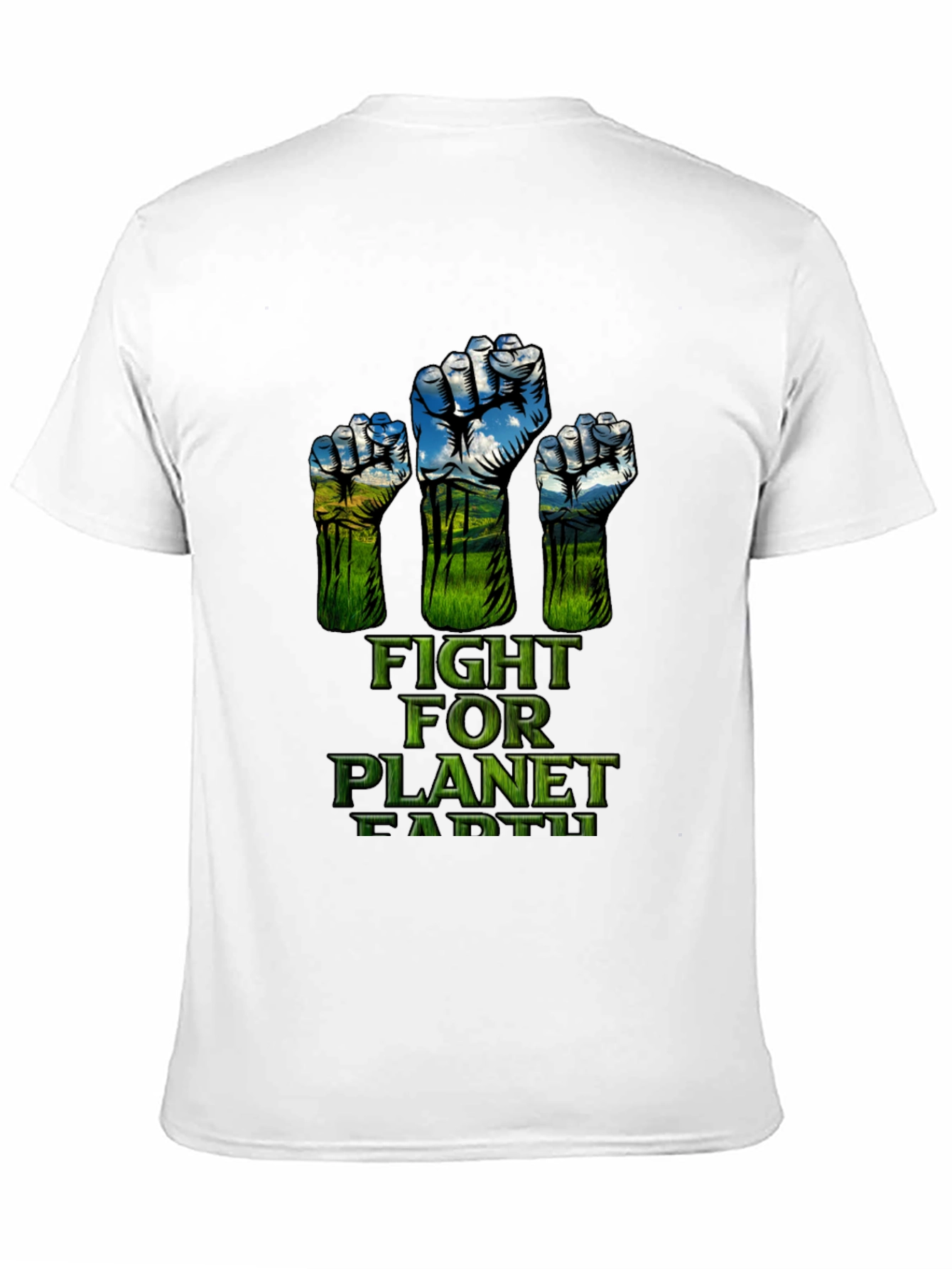 Fight for Planet Earth Graphic T-Shirt