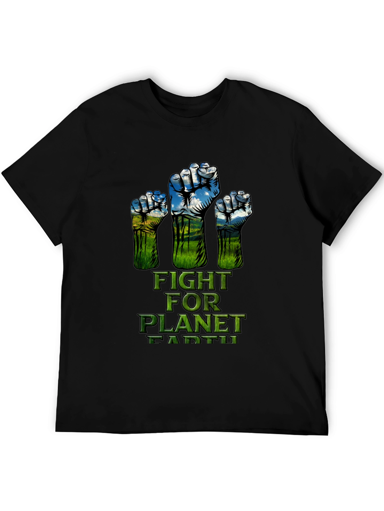 Fight for Planet Earth Graphic T-Shirt