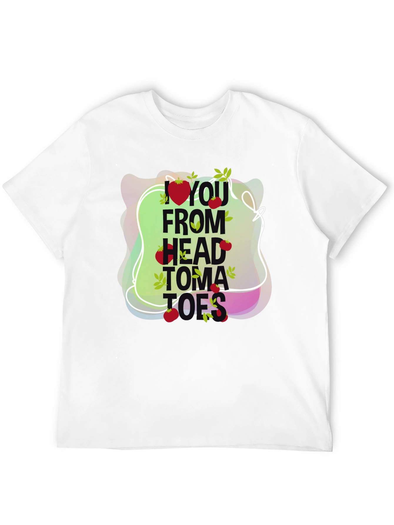 Head to Tomatoes Graphic Tee - Black
