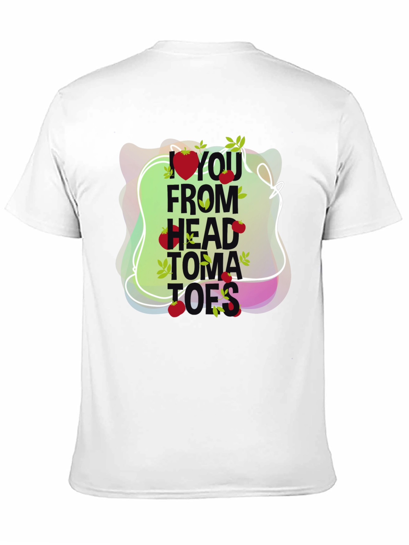 Head to Tomatoes Graphic Tee - Black