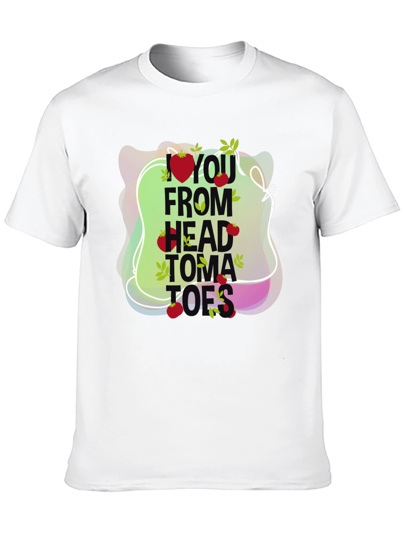 Head to Tomatoes Graphic Tee - Black