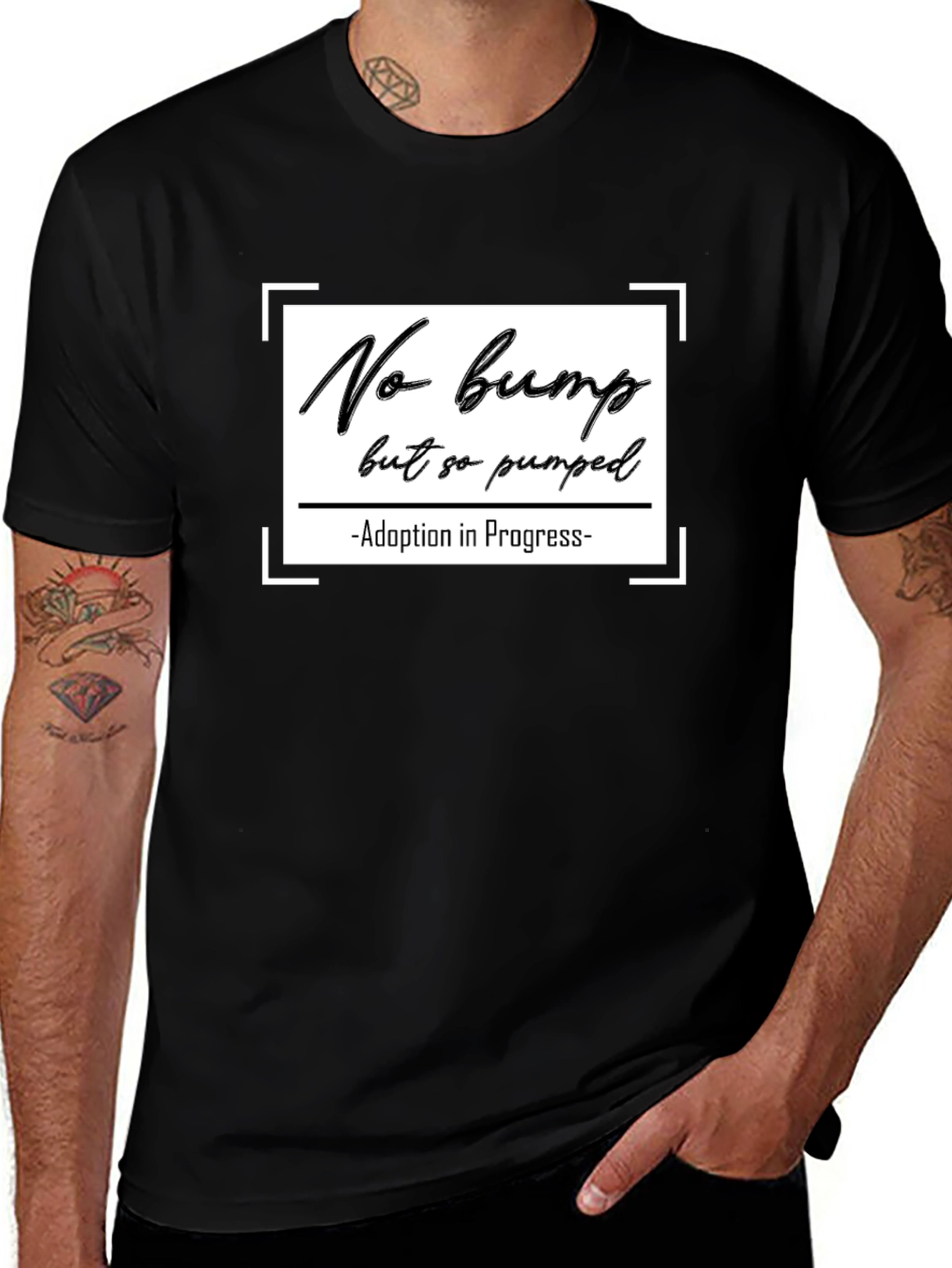 Adoption In Progress T-Shirt - No Bump