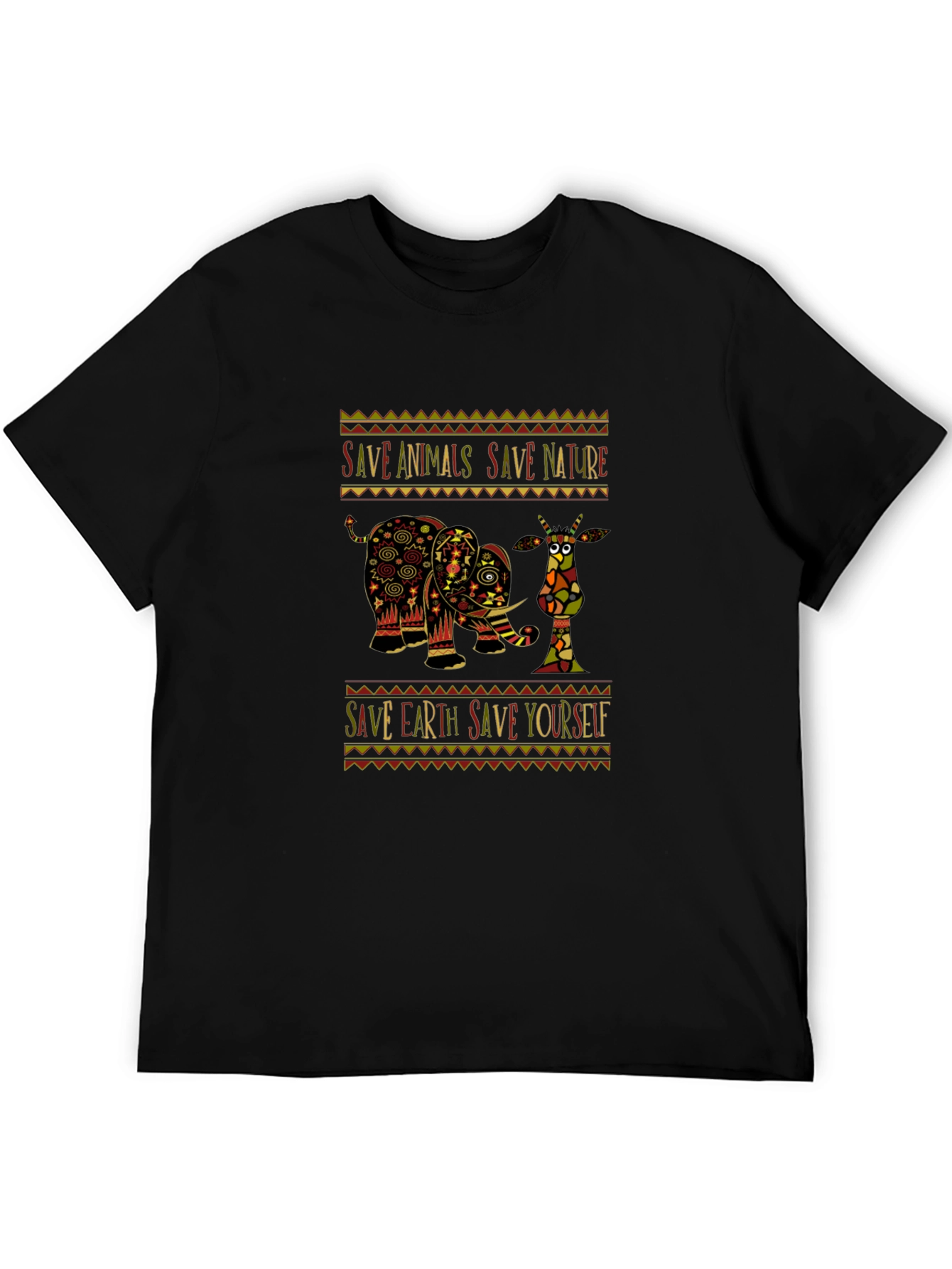 Save Animals Save Nature Graphic Tee