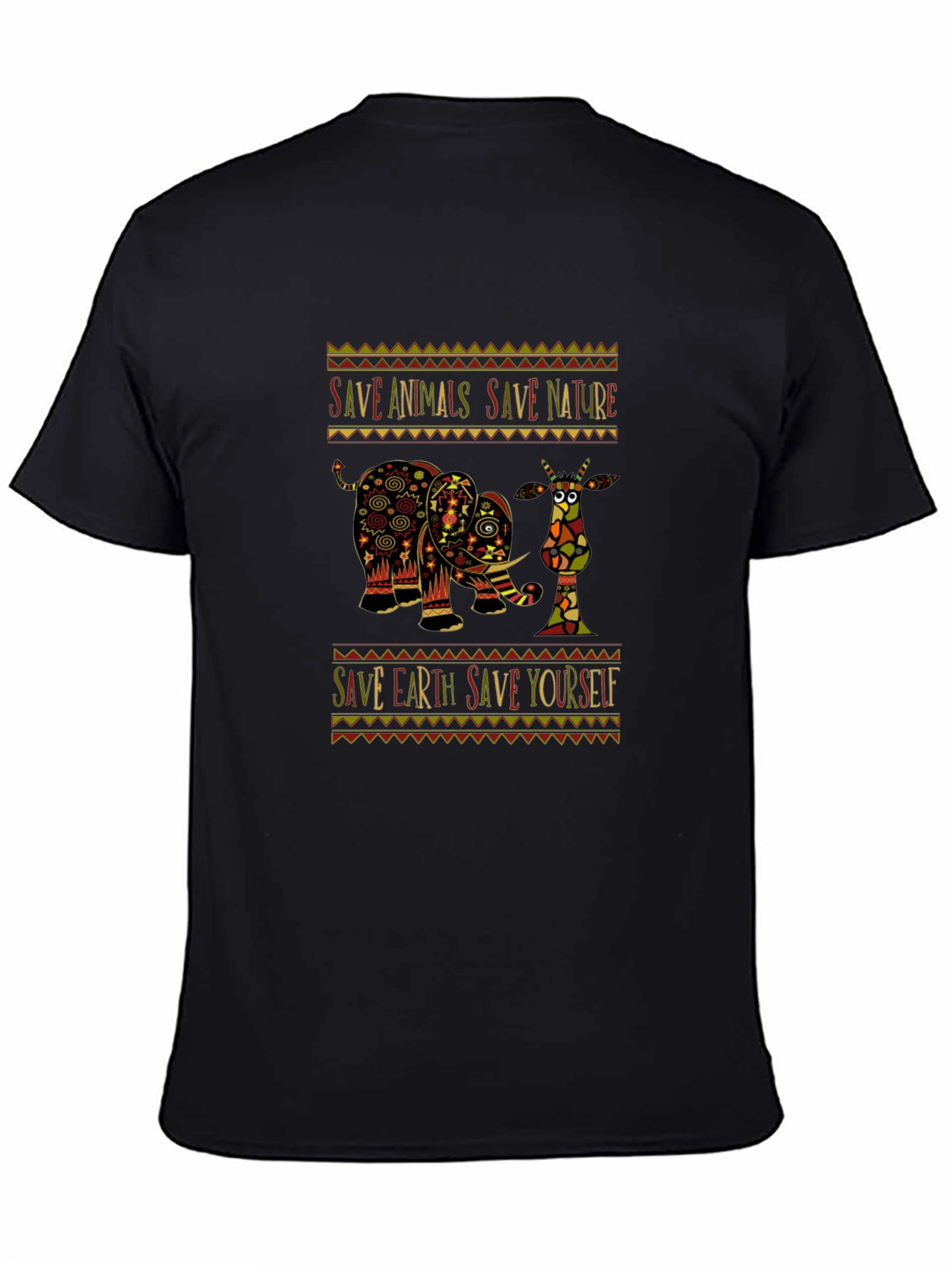 Save Animals Save Nature Graphic Tee