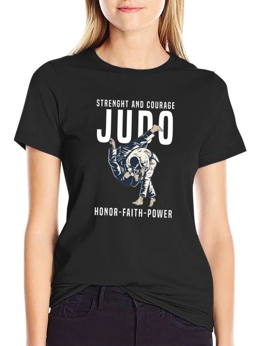 Judo Strength and Courage T-Shirt
