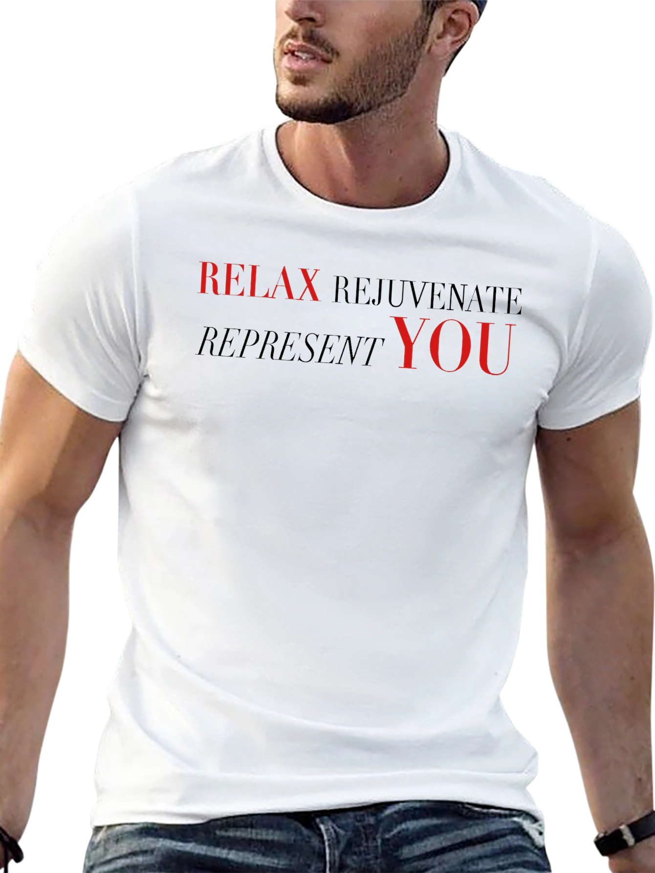 Relax Rejuvenate Represent T-Shirt