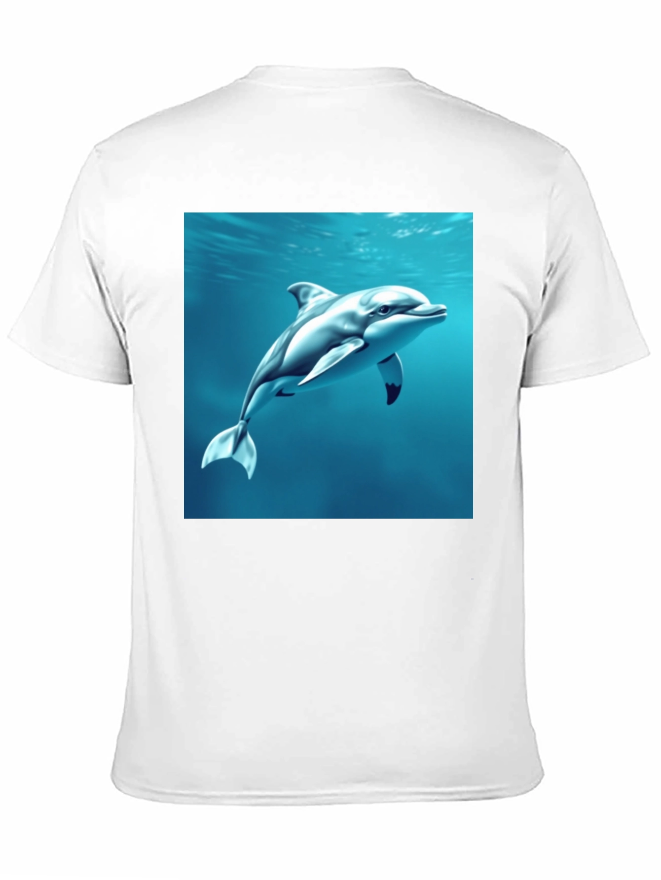Dolphin Graphic Tee - Mens Black T-Shirt