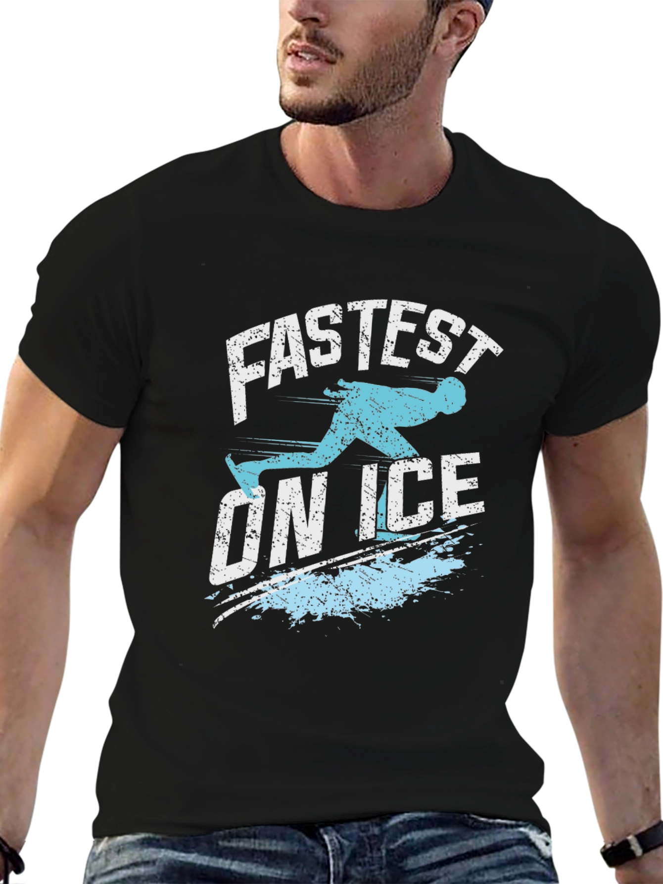 Fastest On Ice Graphic T-Shirt