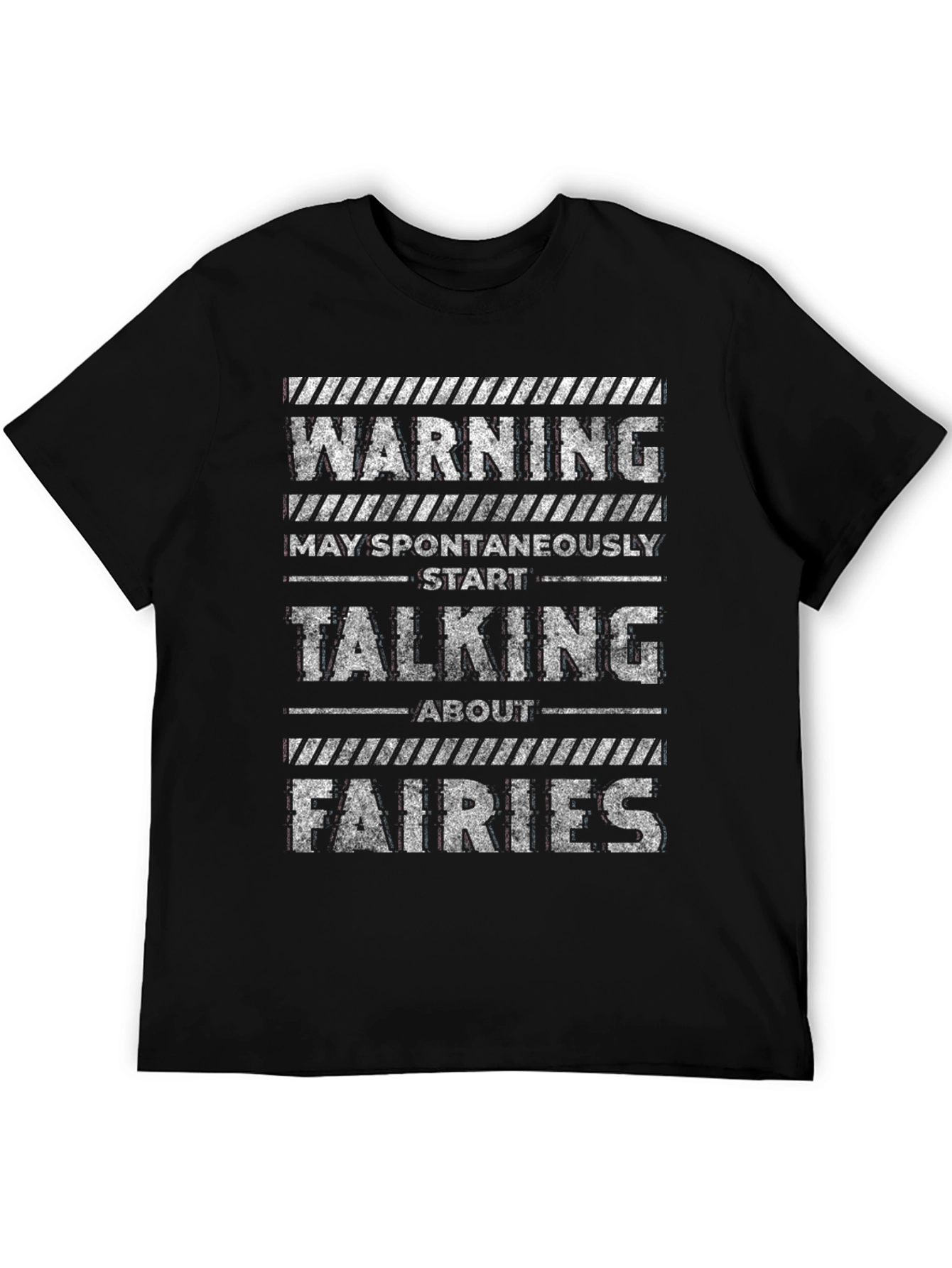 Warning Fairies T-Shirt Humorous Fairy Lover Tee
