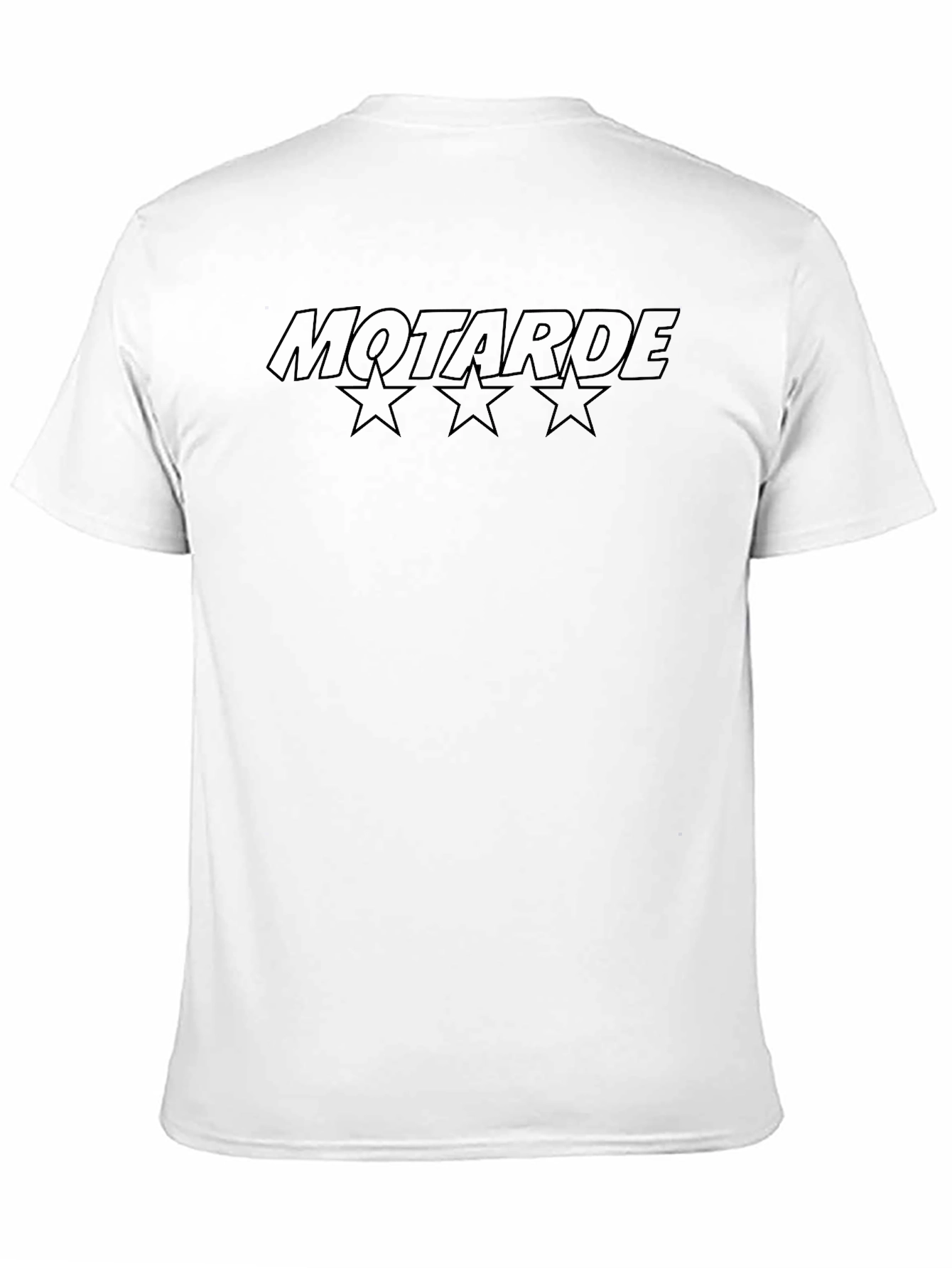 Motarde Graphic Tee - Black Cotton Blend