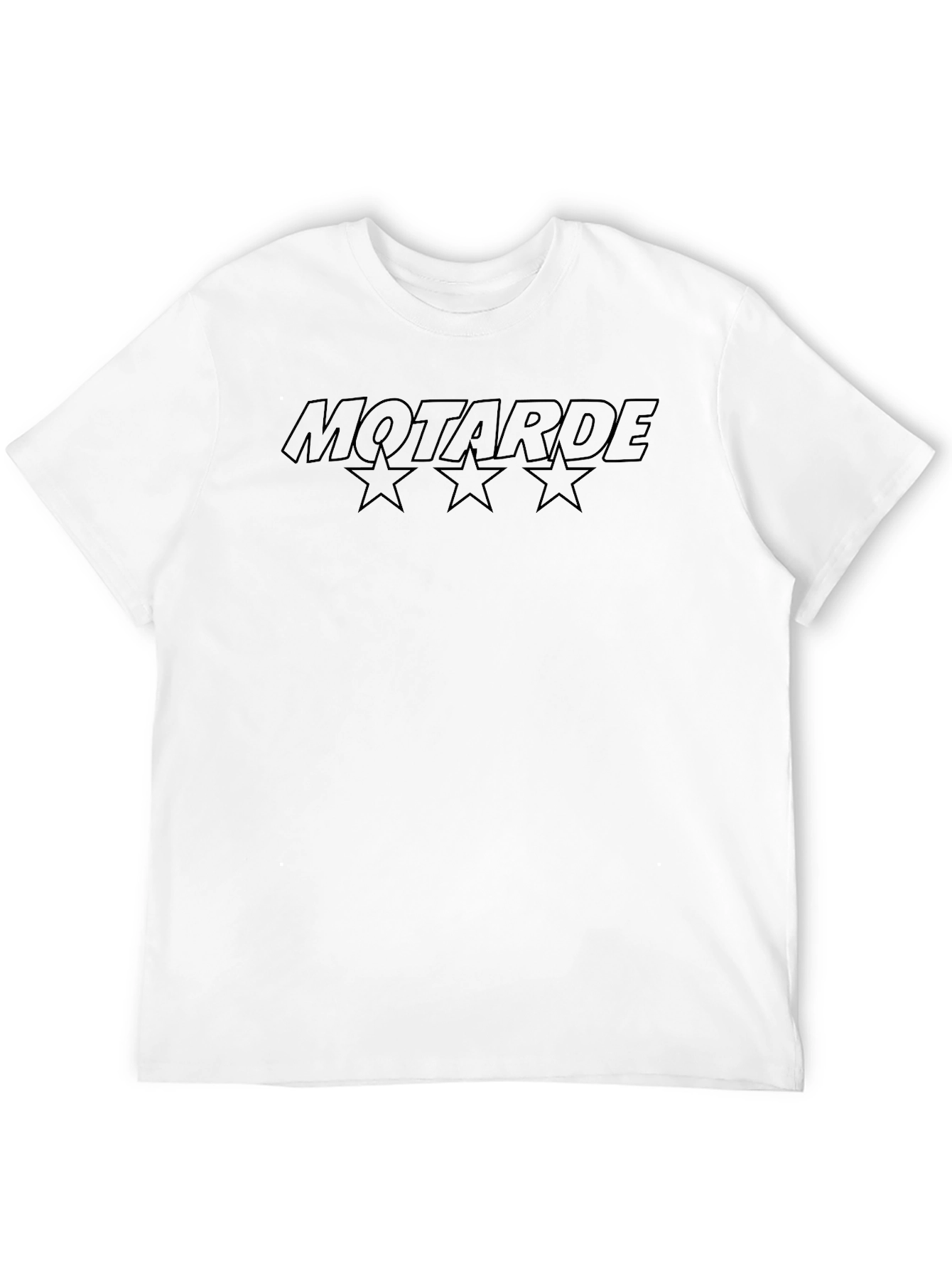 Motarde Graphic Tee - Black Cotton Blend