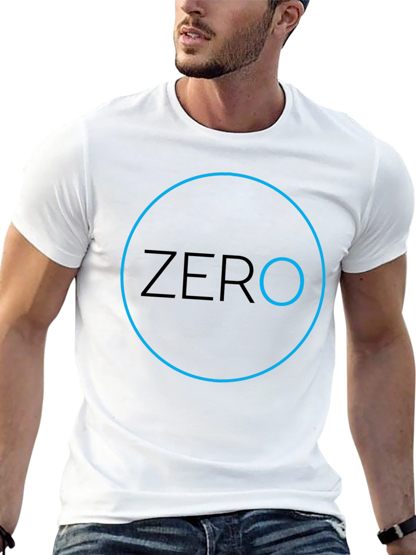 ZERO Graphic Tee - Stylish Minimalist Design