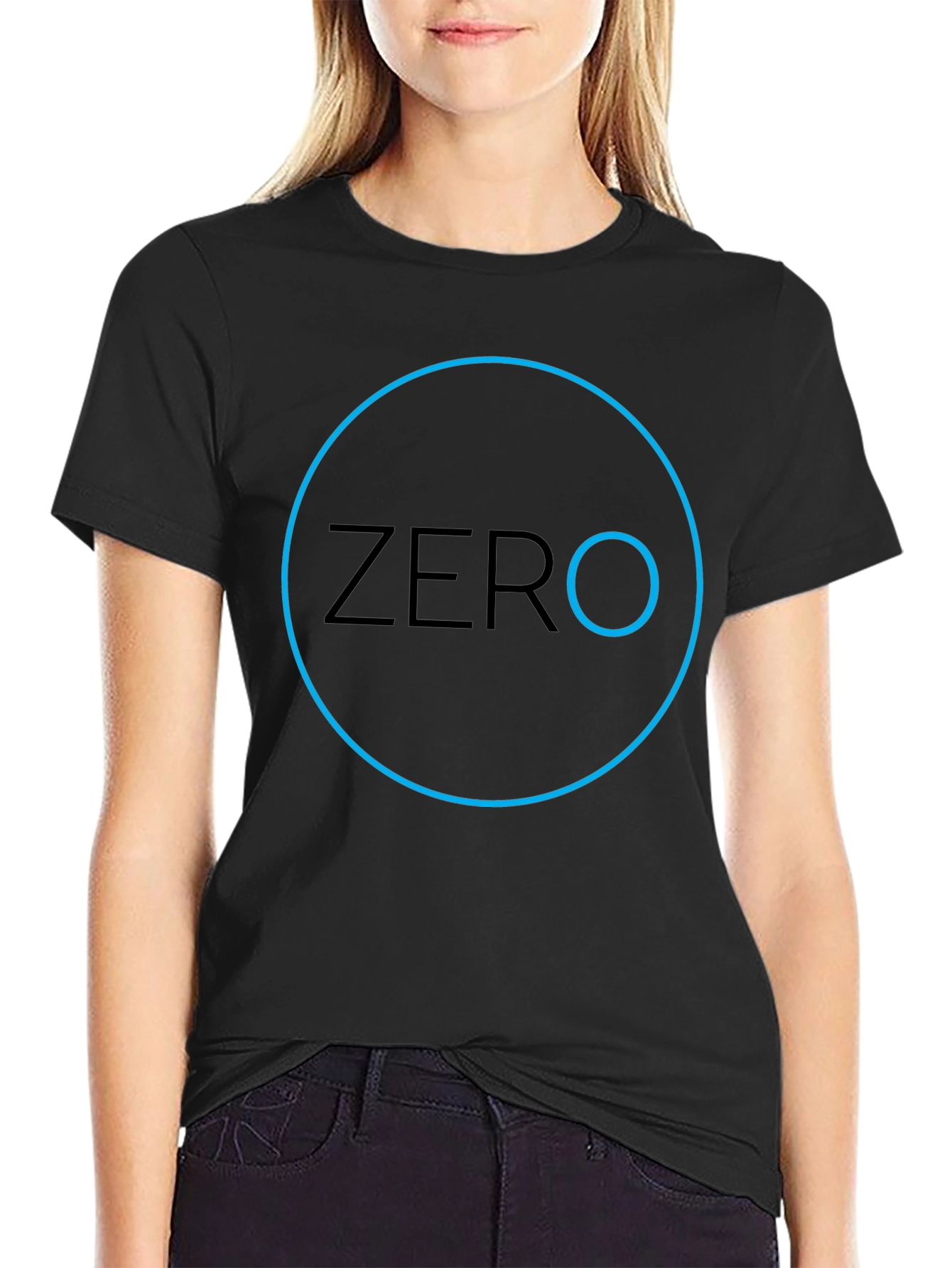 ZERO Graphic Tee - Stylish Minimalist Design