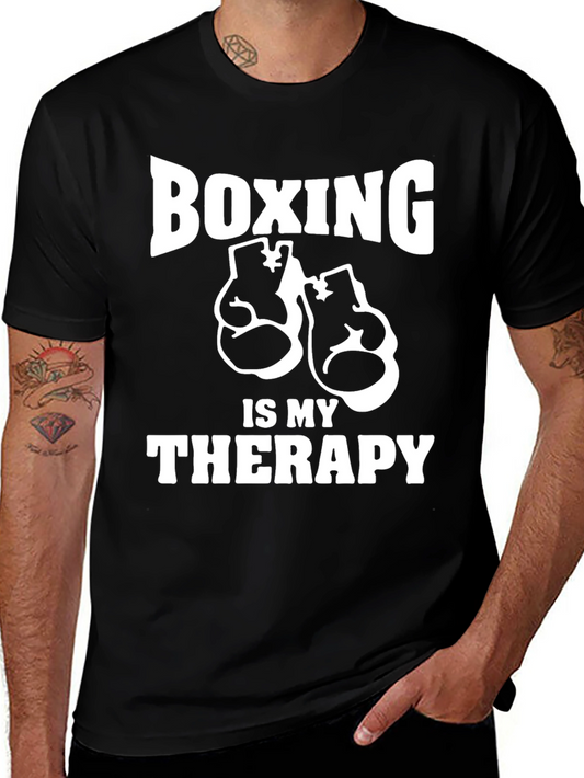 Boxing is My Therapy Graphic T-Shirt