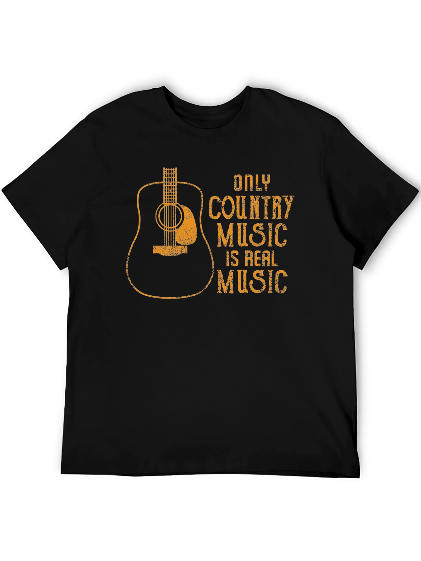 Country Music Guitar Graphic T-Shirt