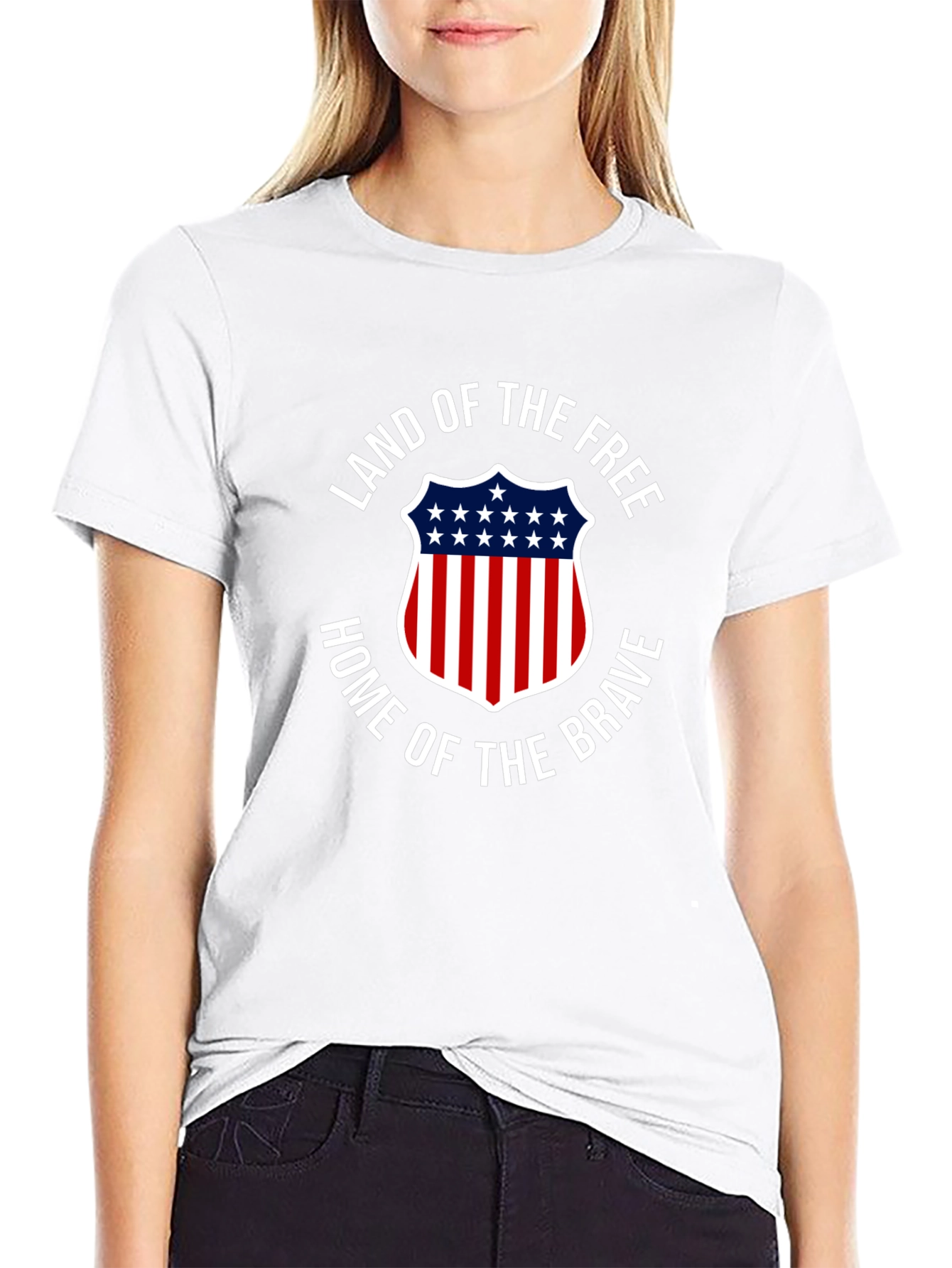 Land of the Free T-Shirt - Patriotic Pride