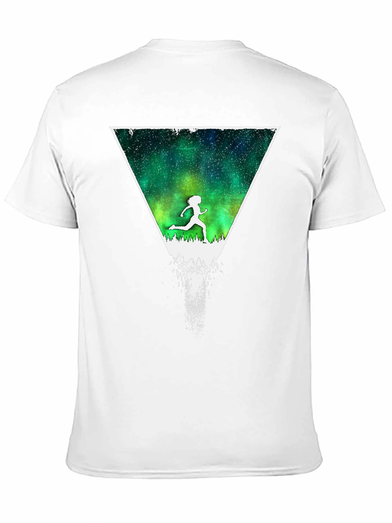 Northern Lights Runner Graphic T-Shirt