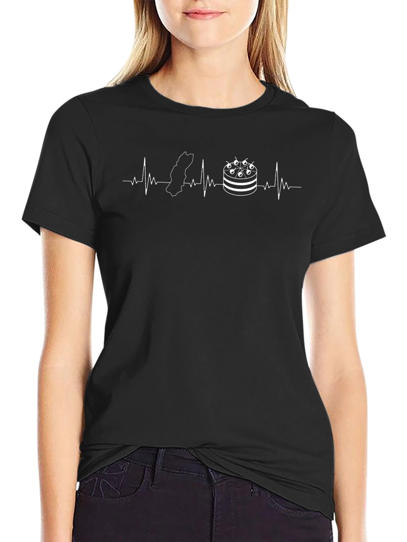 Lebanon Cake Heartbeat T-Shirt