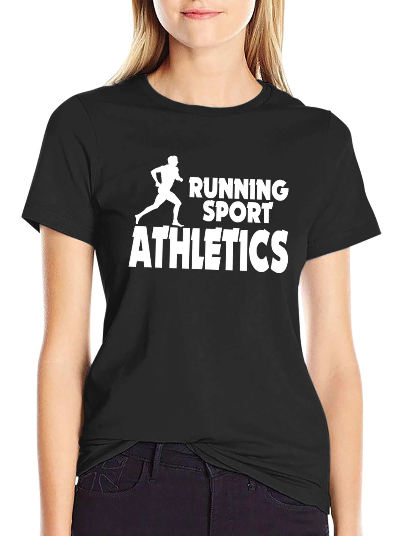 Running Sport Athletics Graphic Tee
