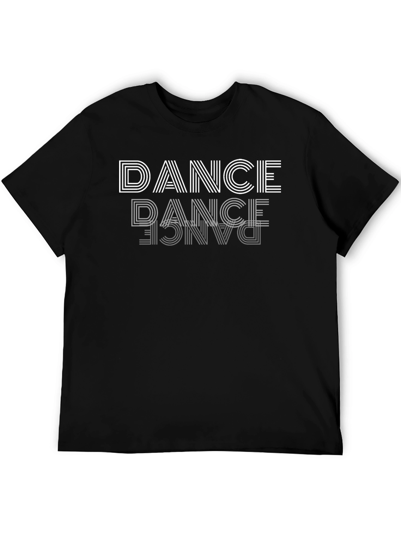 Dance Graphic Tee - Trendy Word Art Shirt