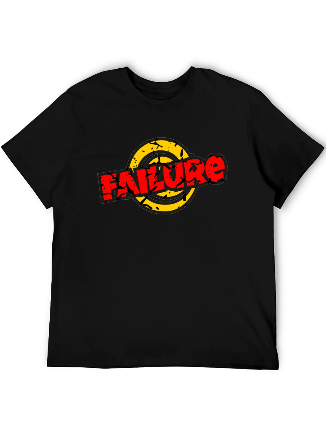 Failure Graphic Tee - Unisex Black T-Shirt