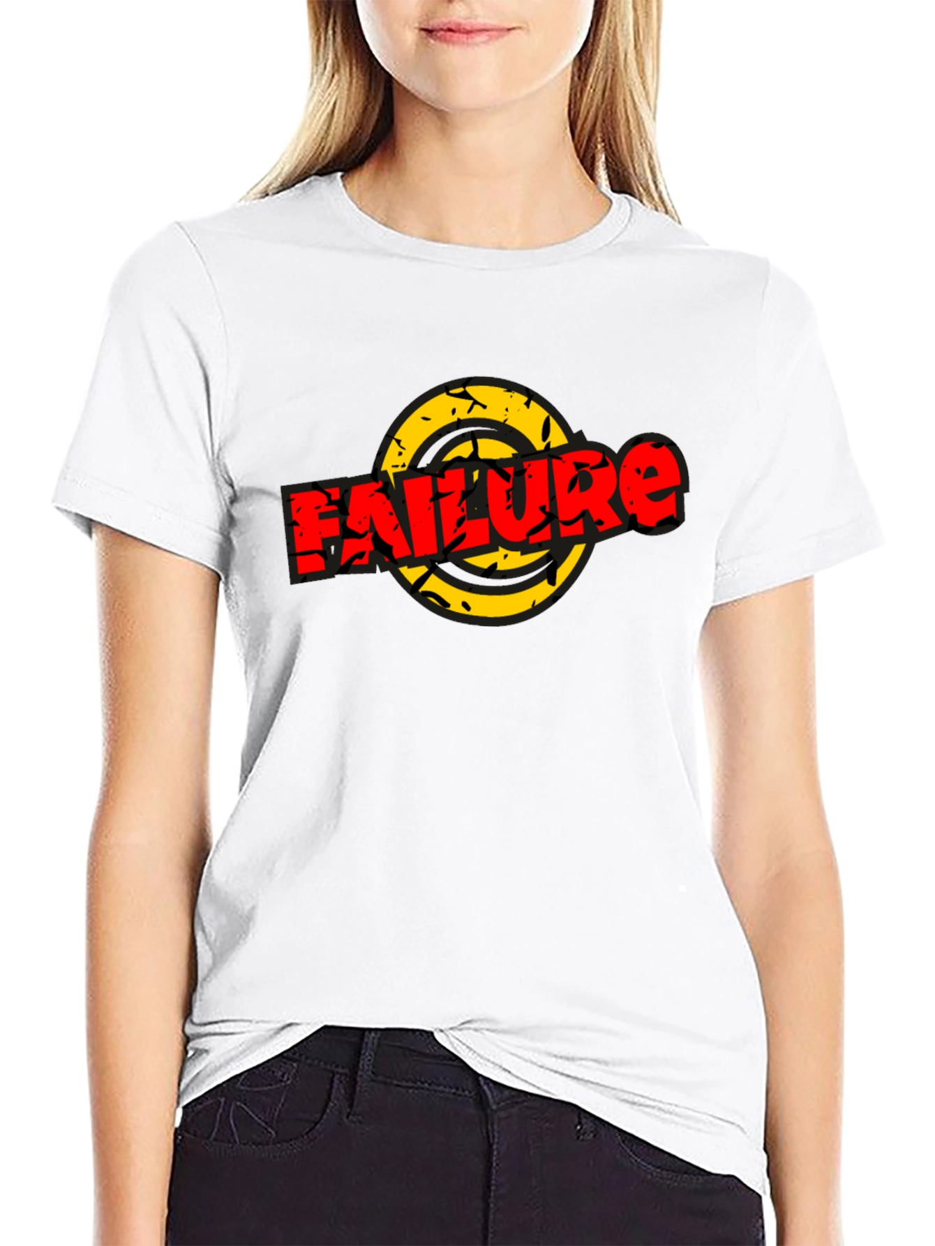 Failure Graphic Tee - Unisex Black T-Shirt