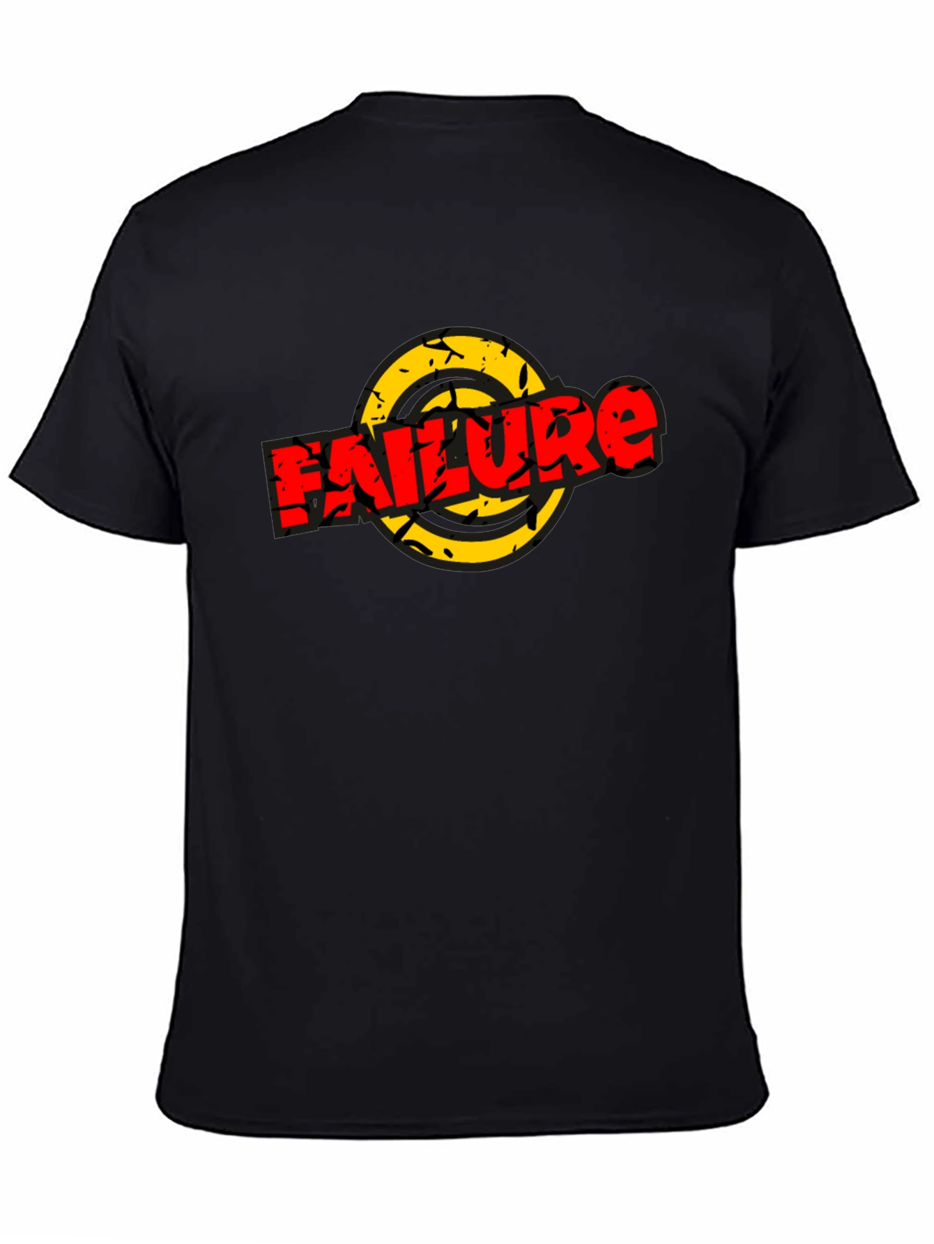 Failure Graphic Tee - Unisex Black T-Shirt