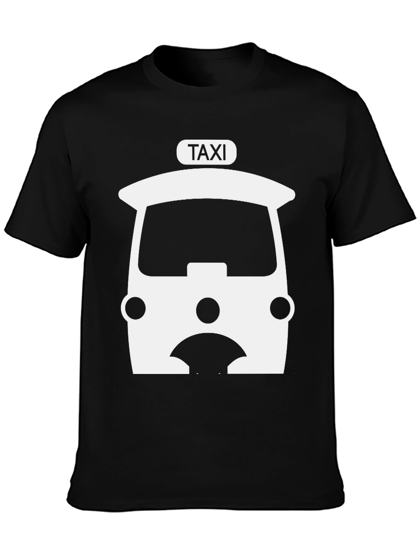 Taxi Graphic Tee - Black