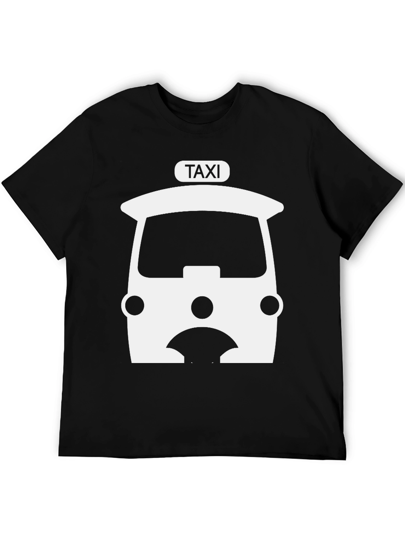 Taxi Graphic Tee - Black
