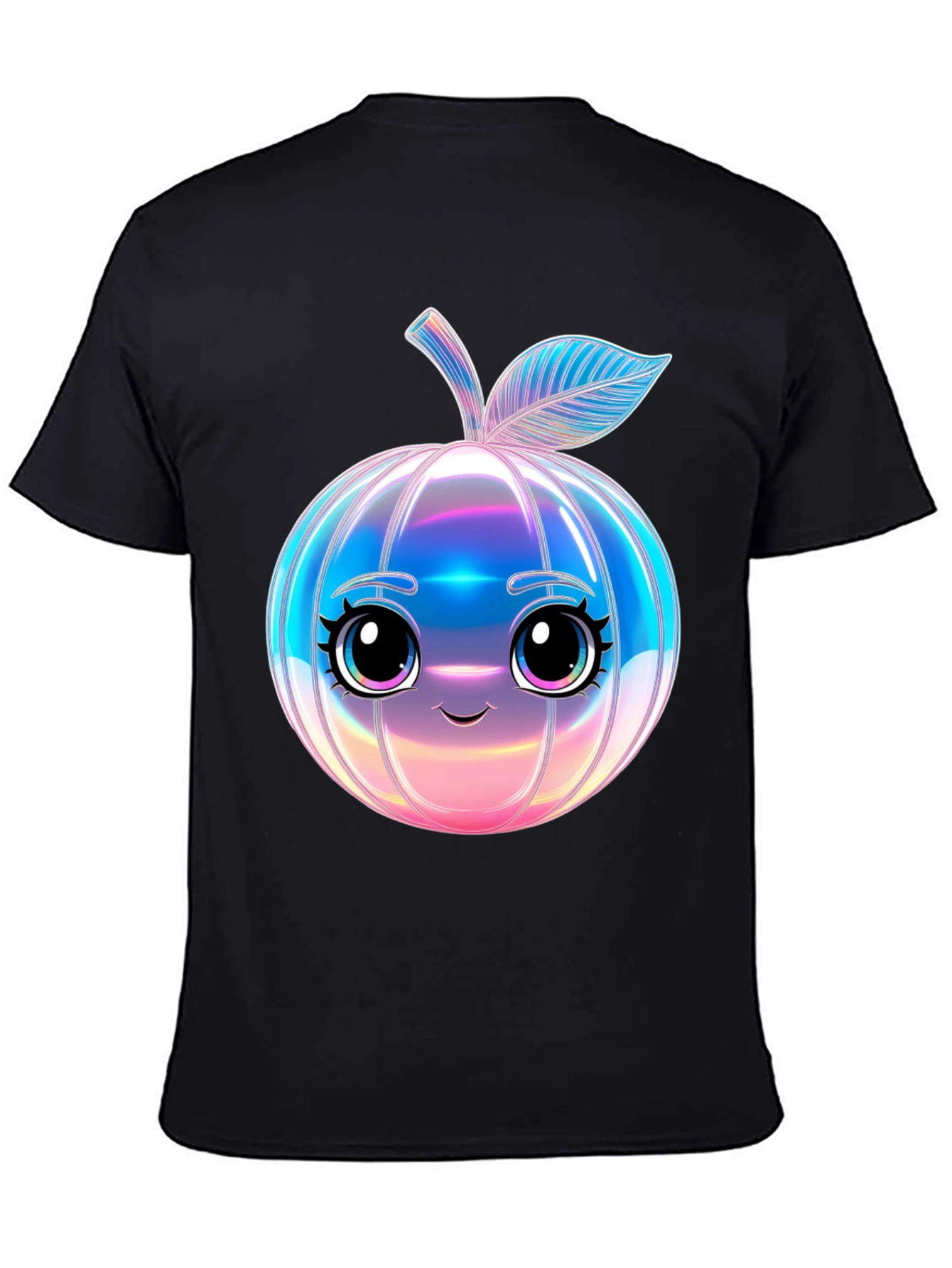 Cute Anime Apple Graphic T-Shirt