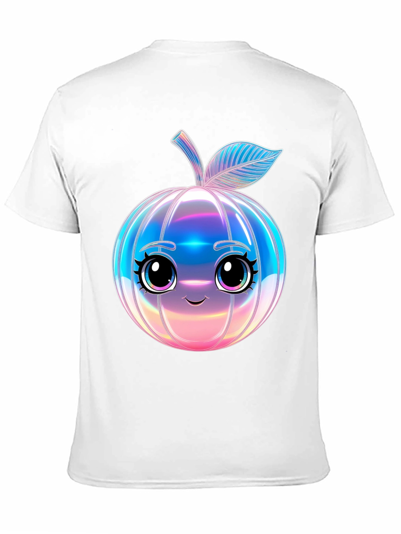 Cute Anime Apple Graphic T-Shirt