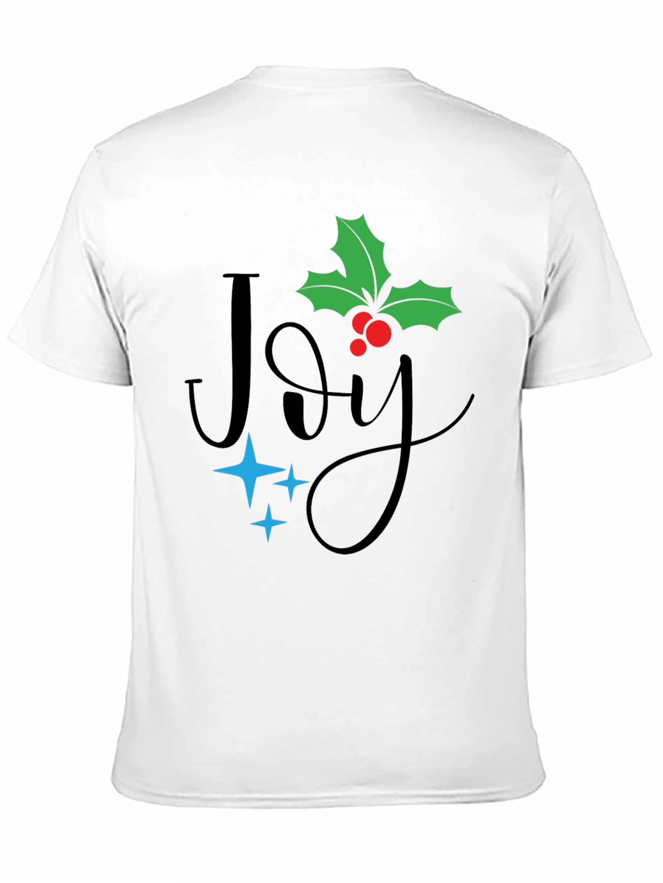 Joy Christmas Graphic Tee - Holiday Spirit