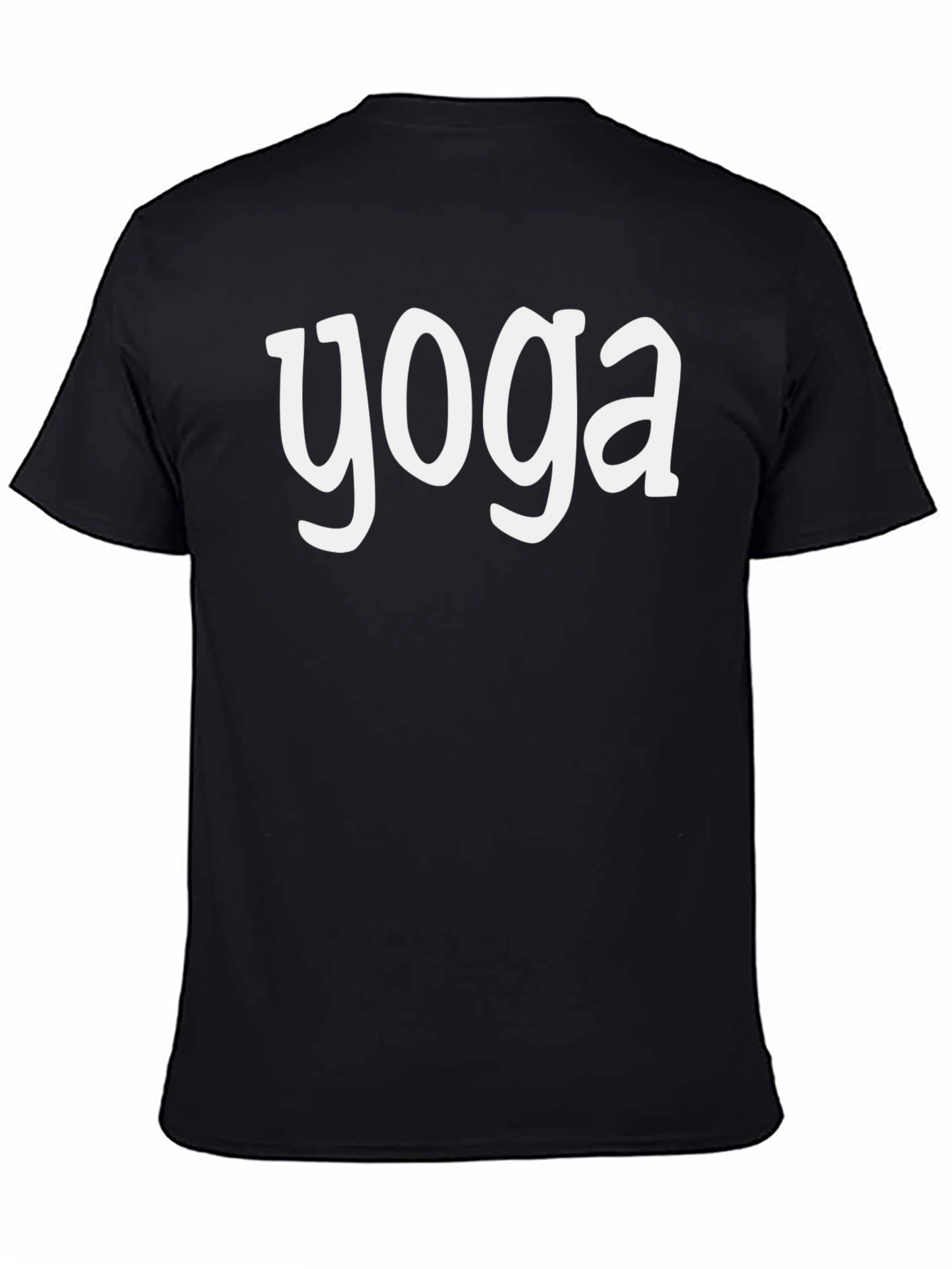 Yoga Graphic Tee - Soft Cotton Casual Shirt