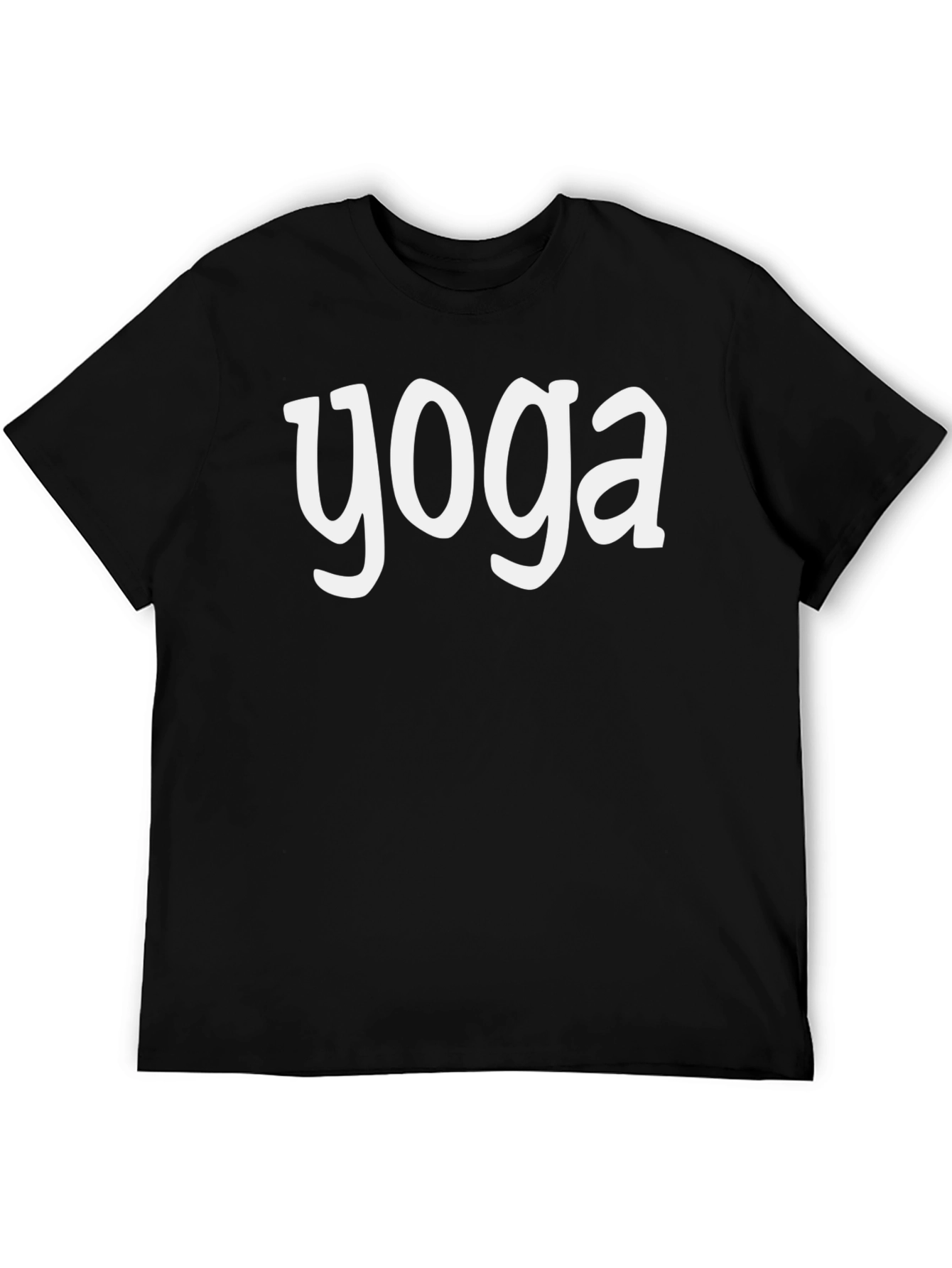 Yoga Graphic Tee - Soft Cotton Casual Shirt