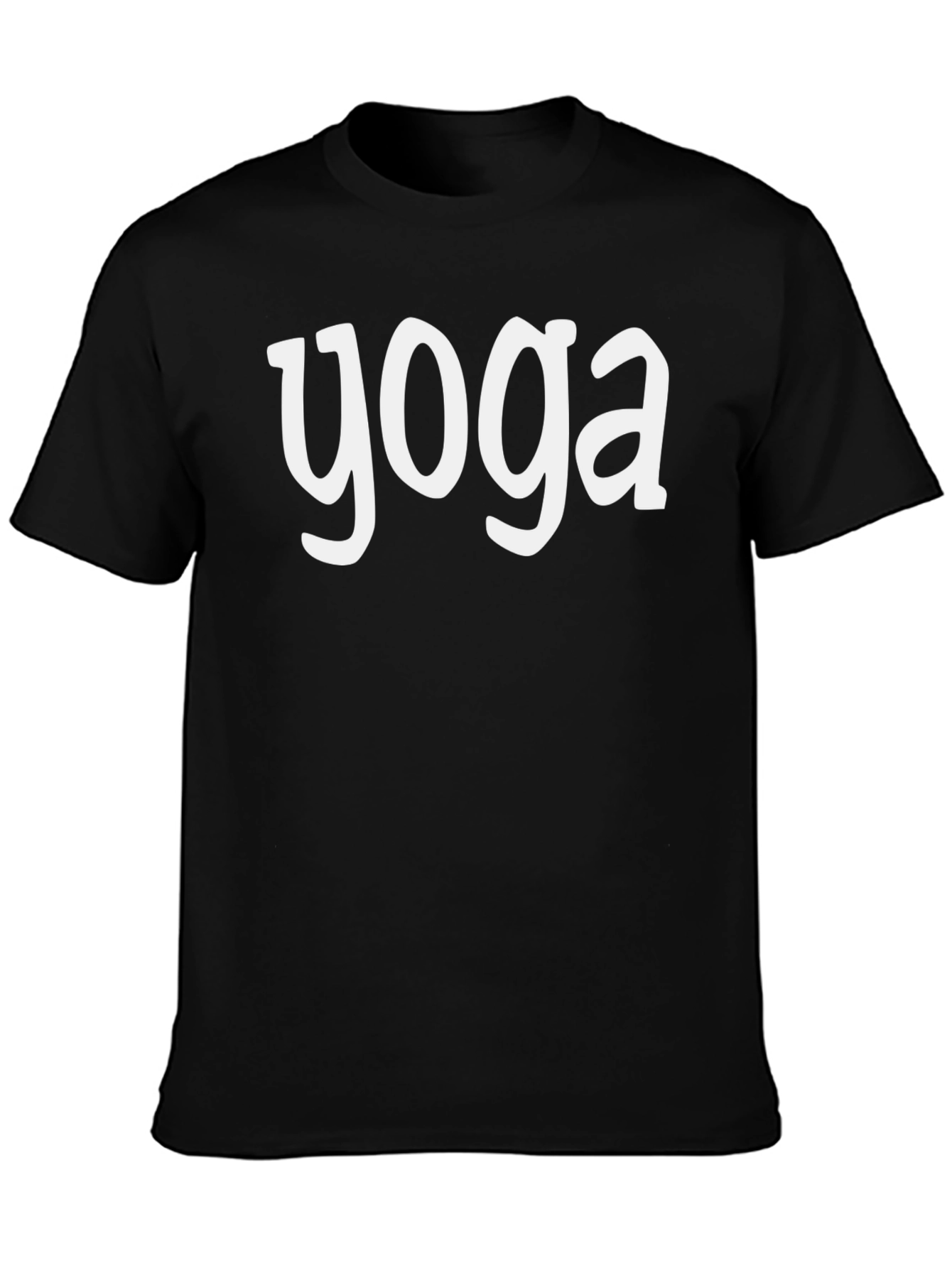 Yoga Graphic Tee - Soft Cotton Casual Shirt