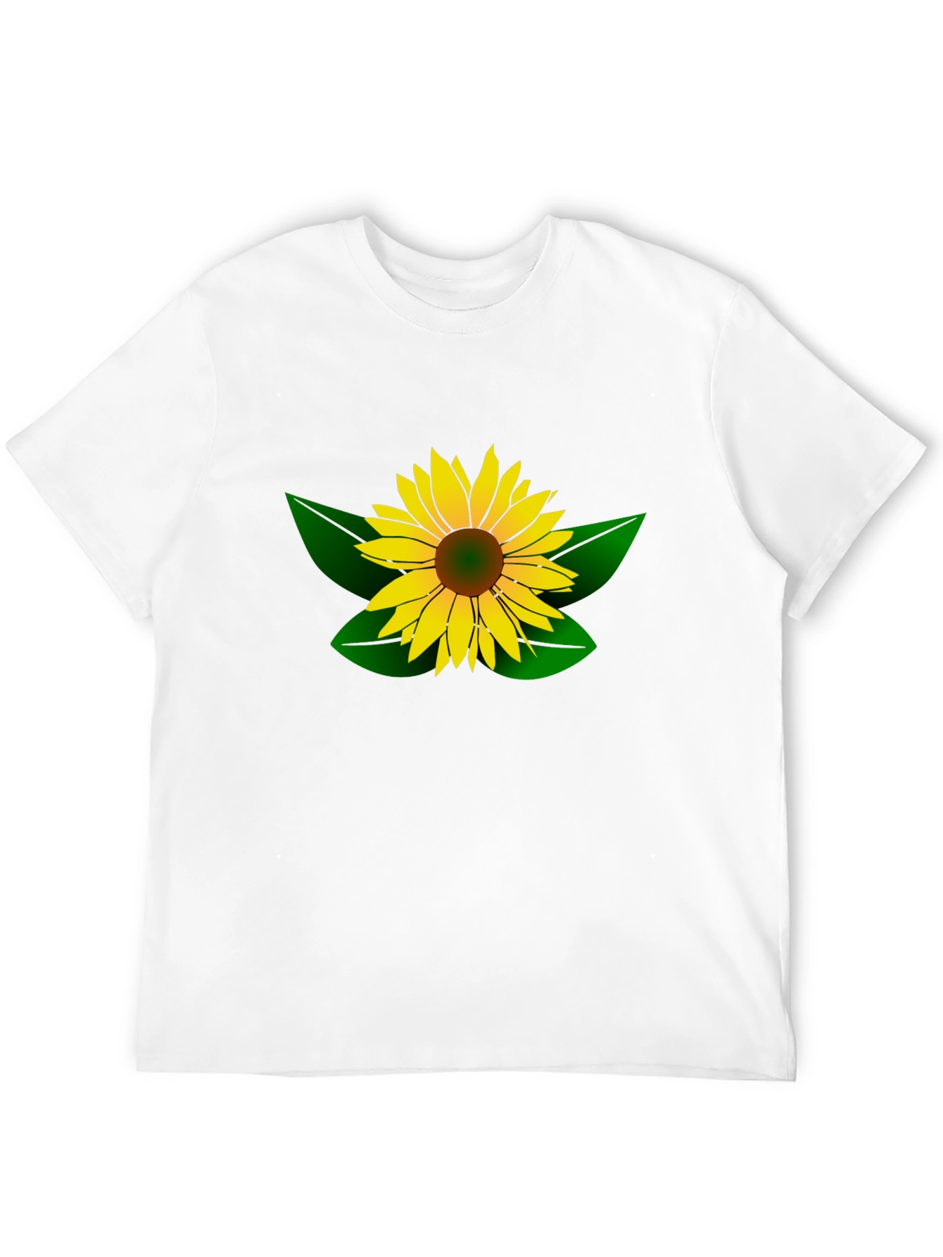 Sunflower Graphic Black T-Shirt