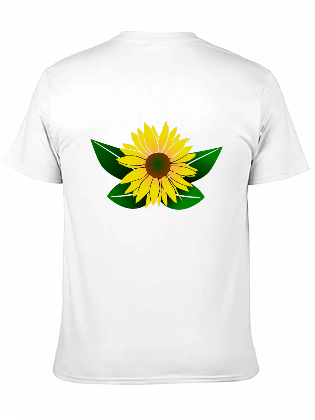Sunflower Graphic Black T-Shirt