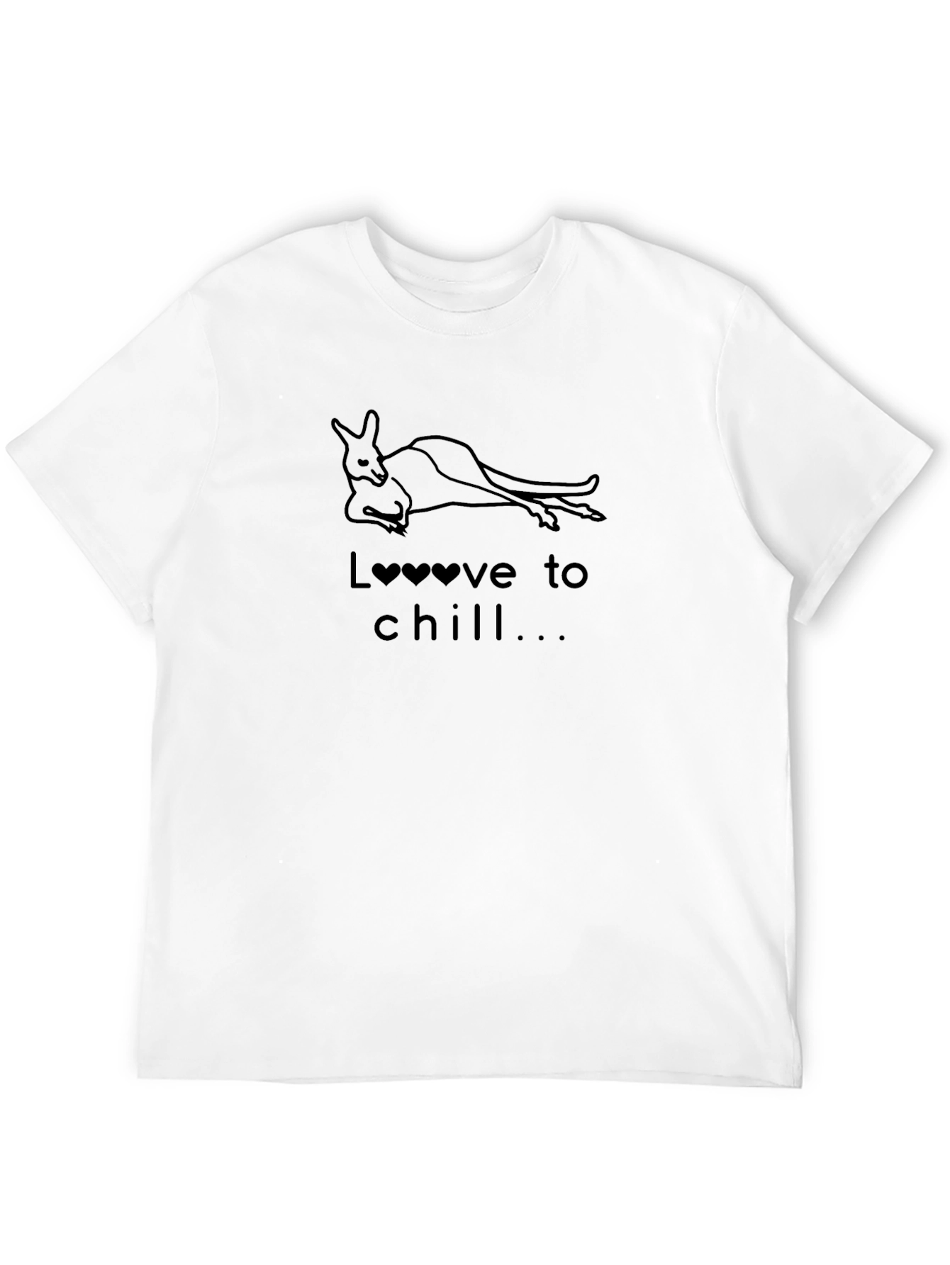 Love to Chill Kangaroo T-Shirt