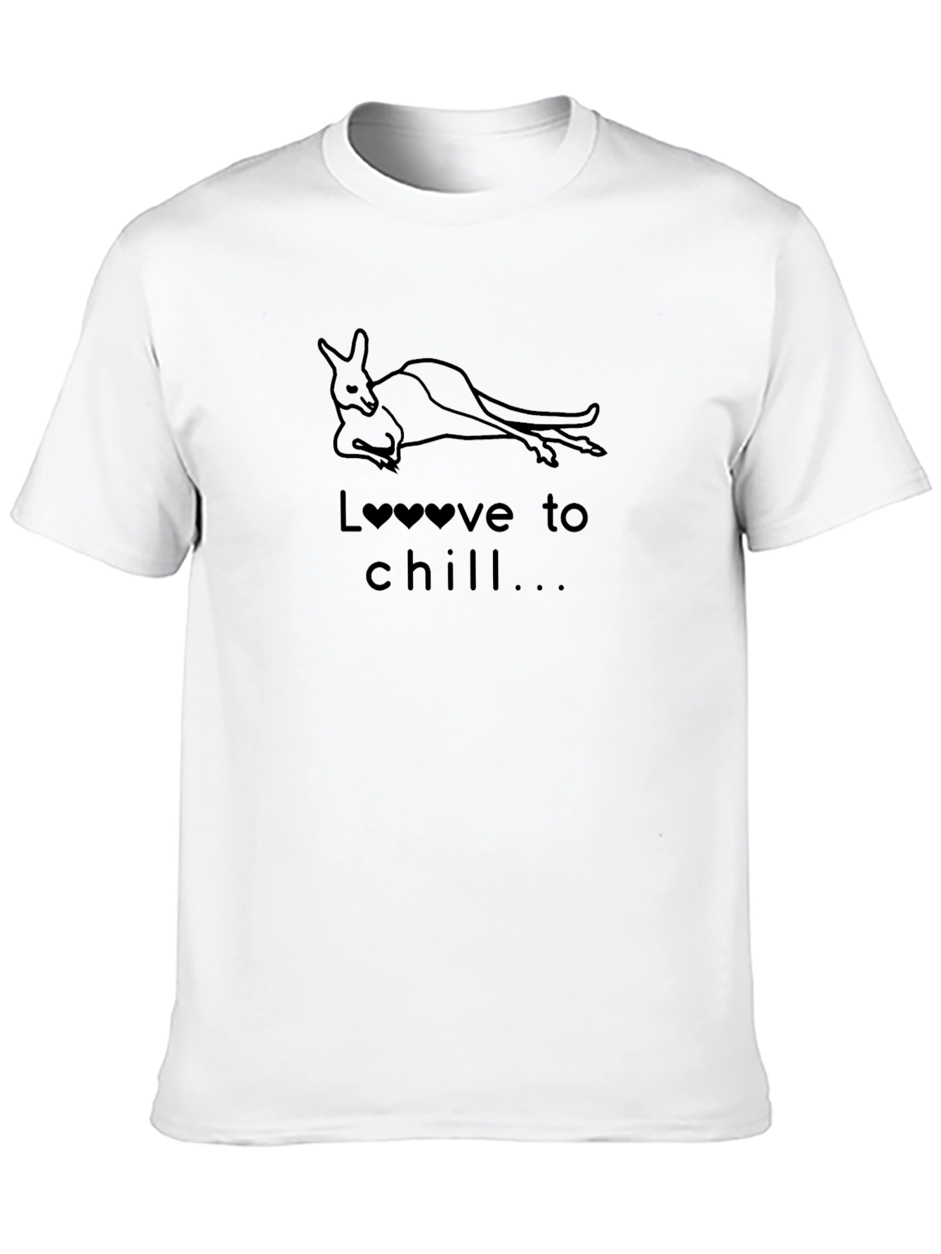 Love to Chill Kangaroo T-Shirt